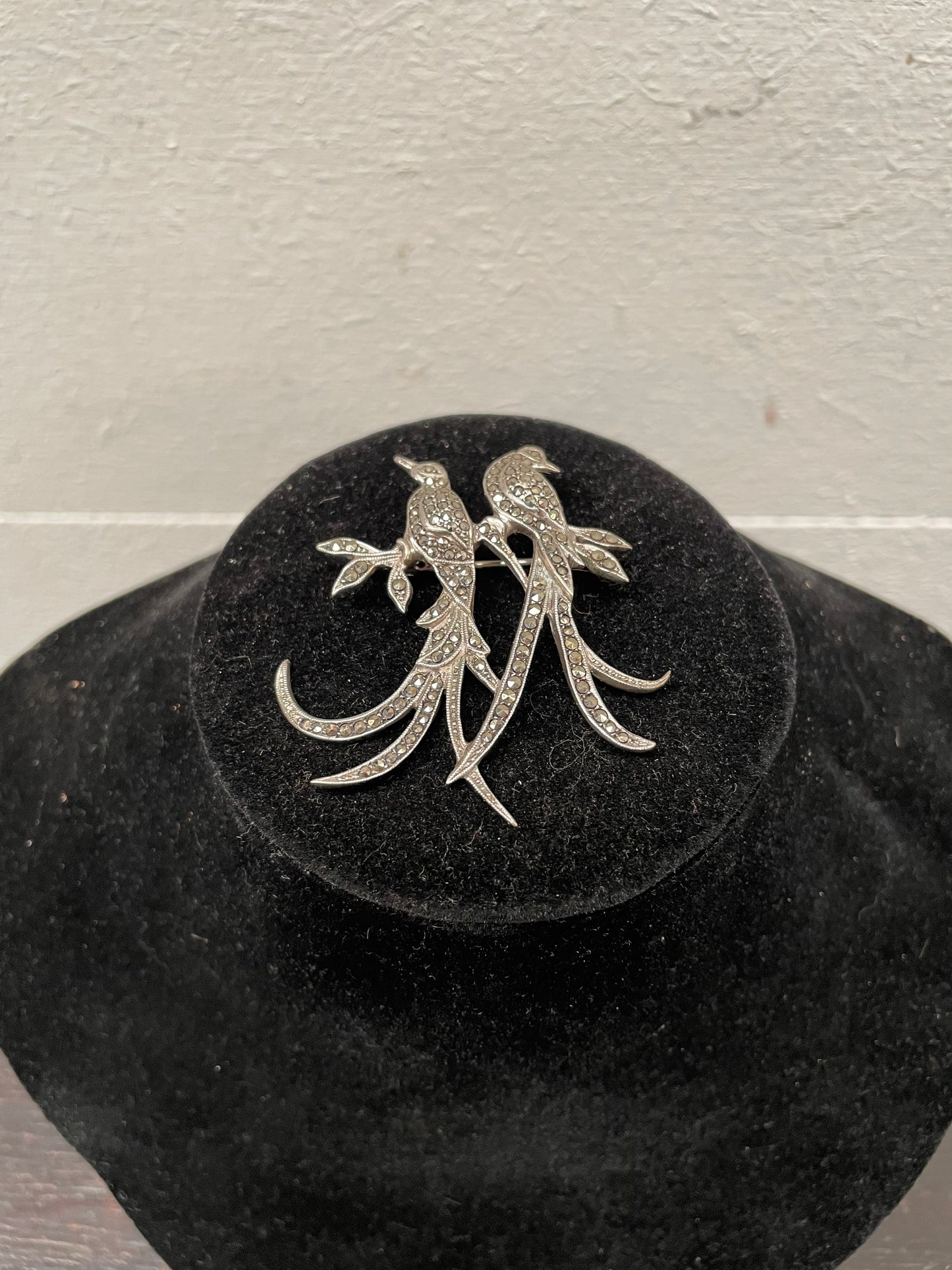 Australian Marcasite Bird Of Paradise Brooch
