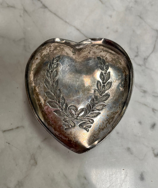 Antique Knicker Bocker Silver Trinket Box