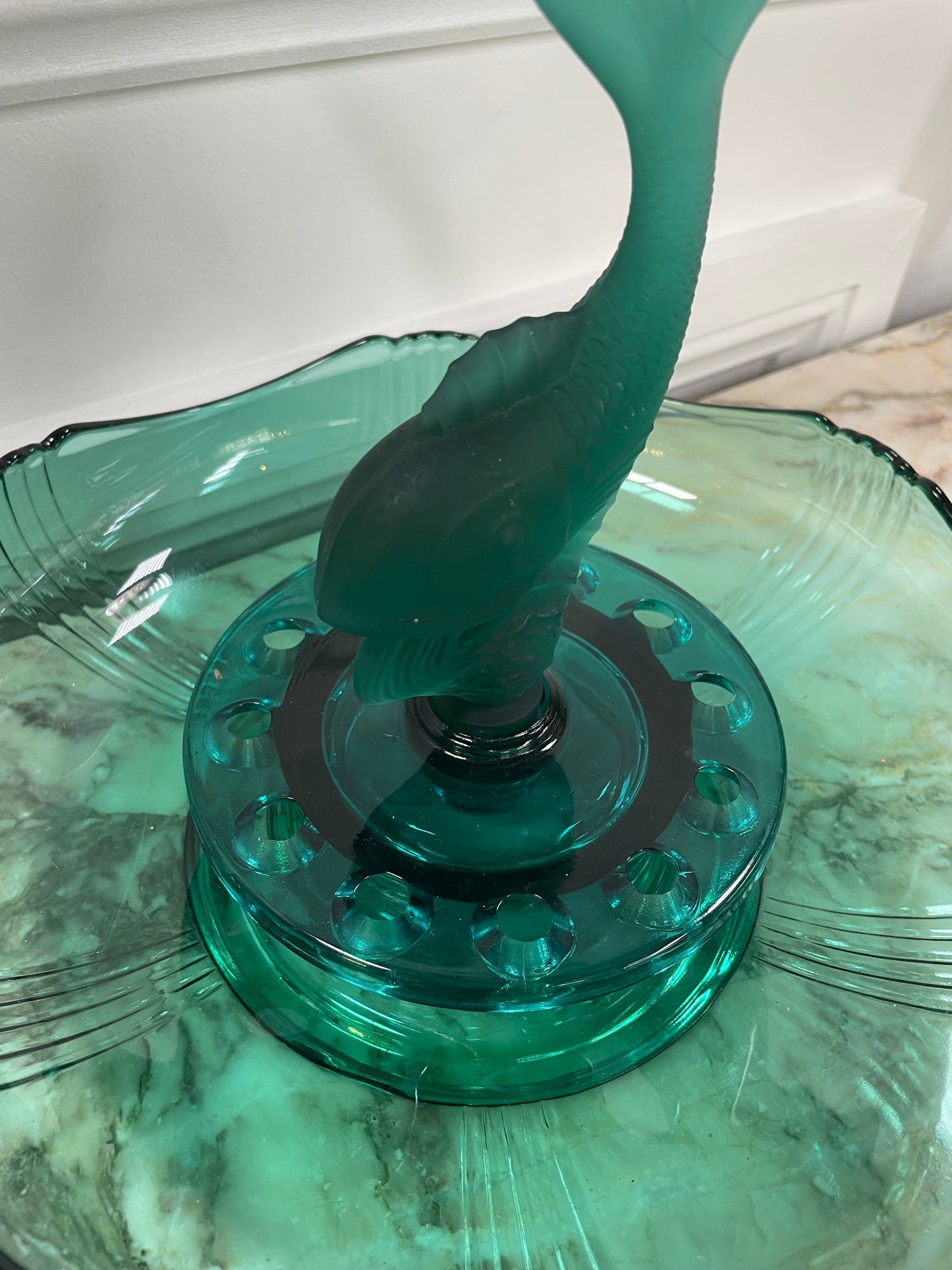 Art Deco Fish Float Bowl
