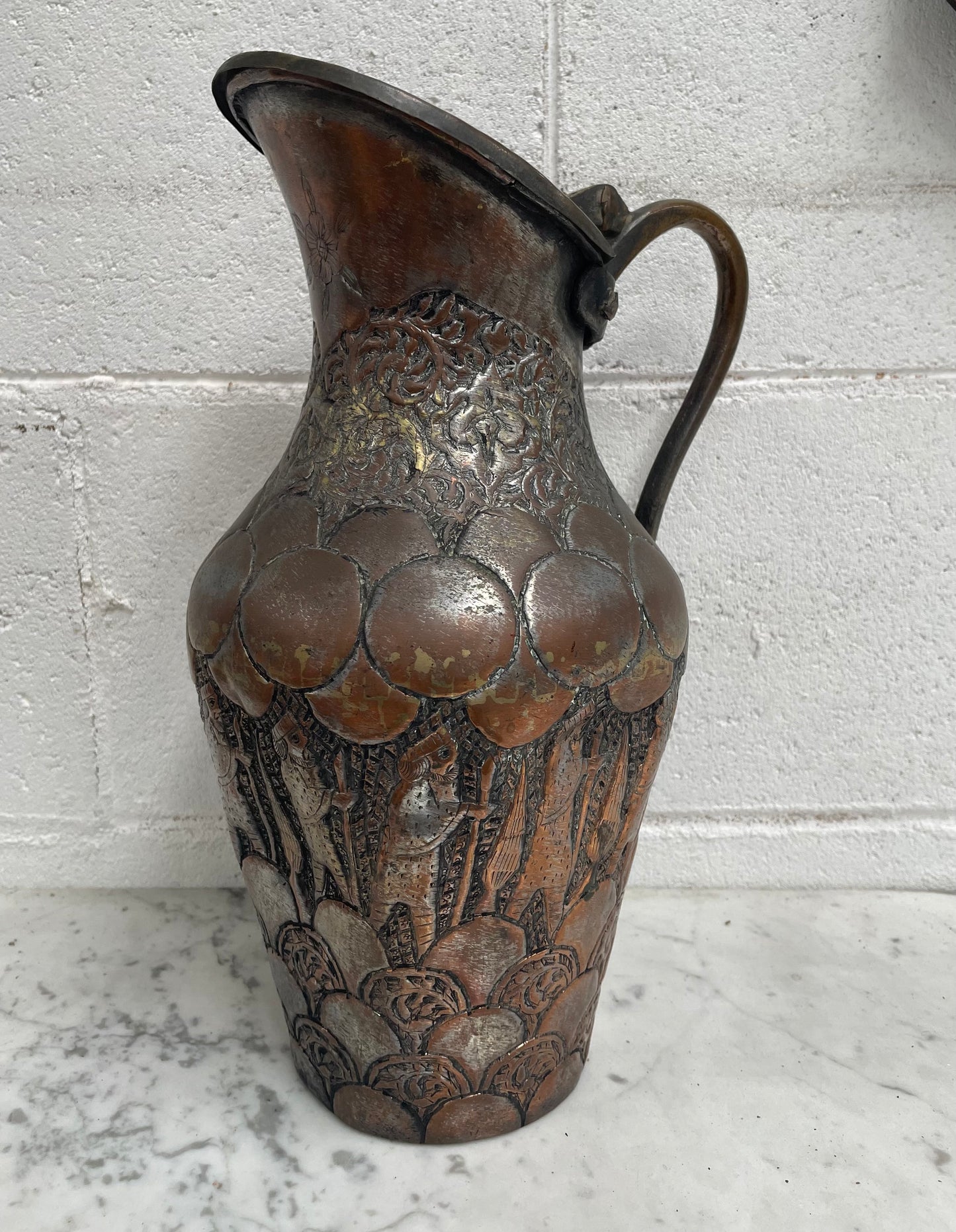 Antique Copper Persian Water Jug