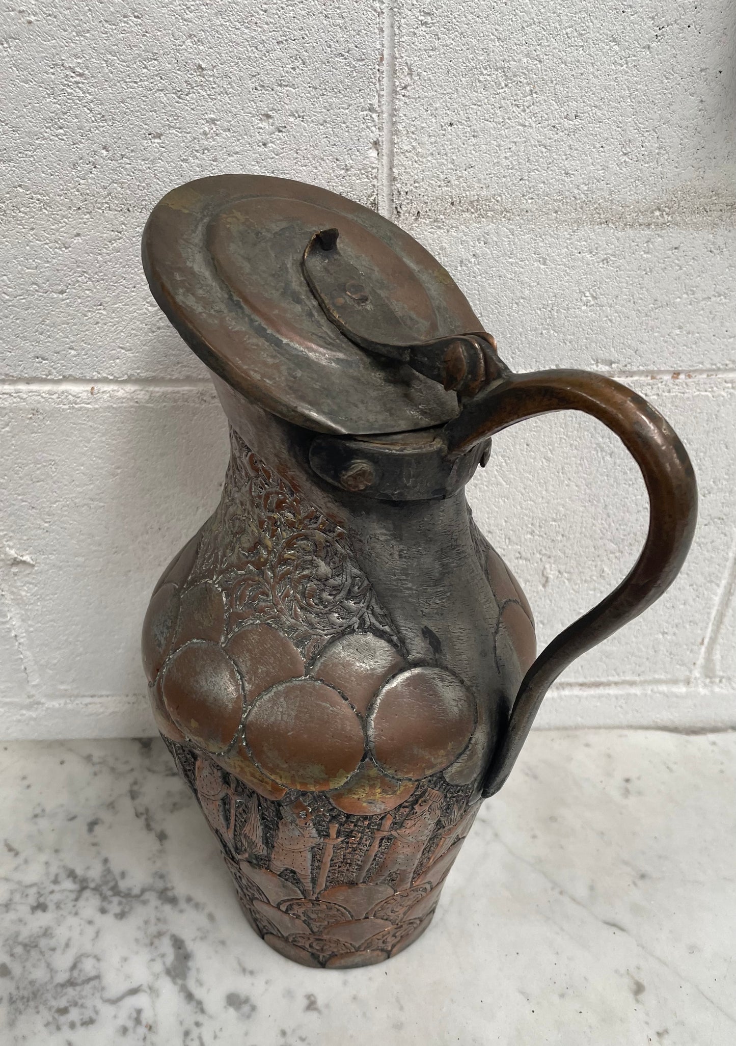 Antique Copper Persian Water Jug