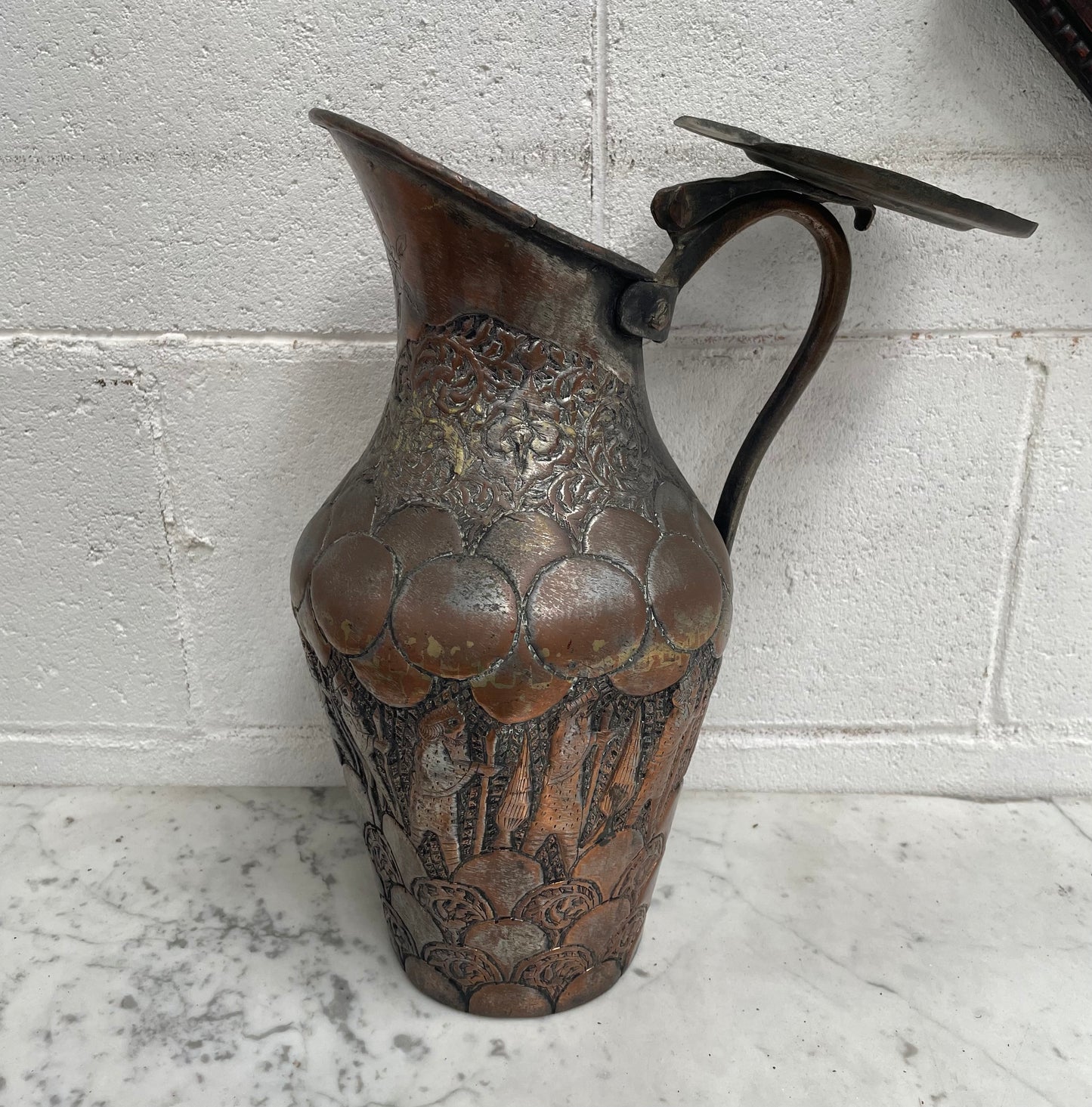 Antique Copper Persian Water Jug