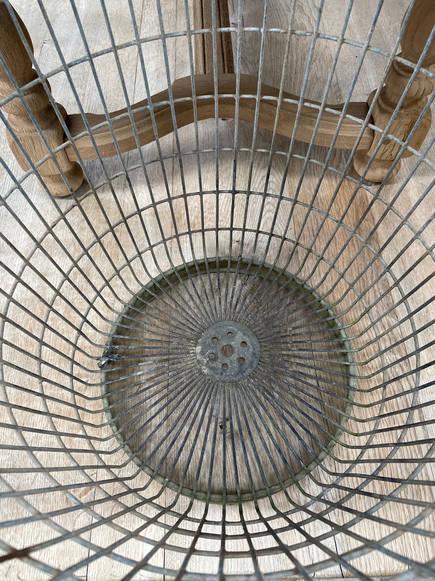 French Wire Harvesting Basket