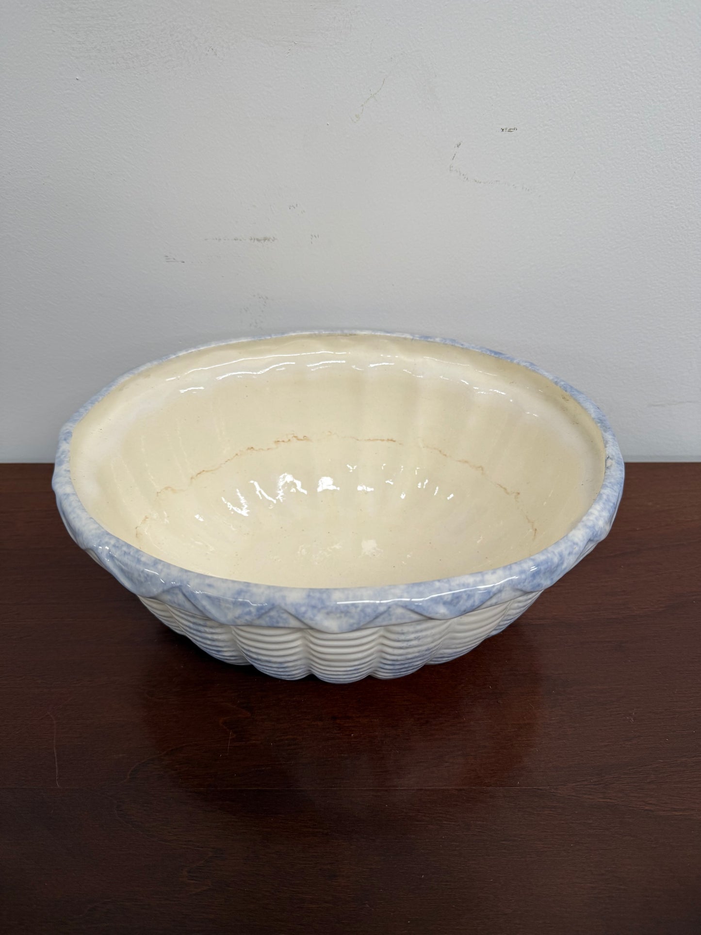 Vintage French Chicken Egg Bowl & Cover