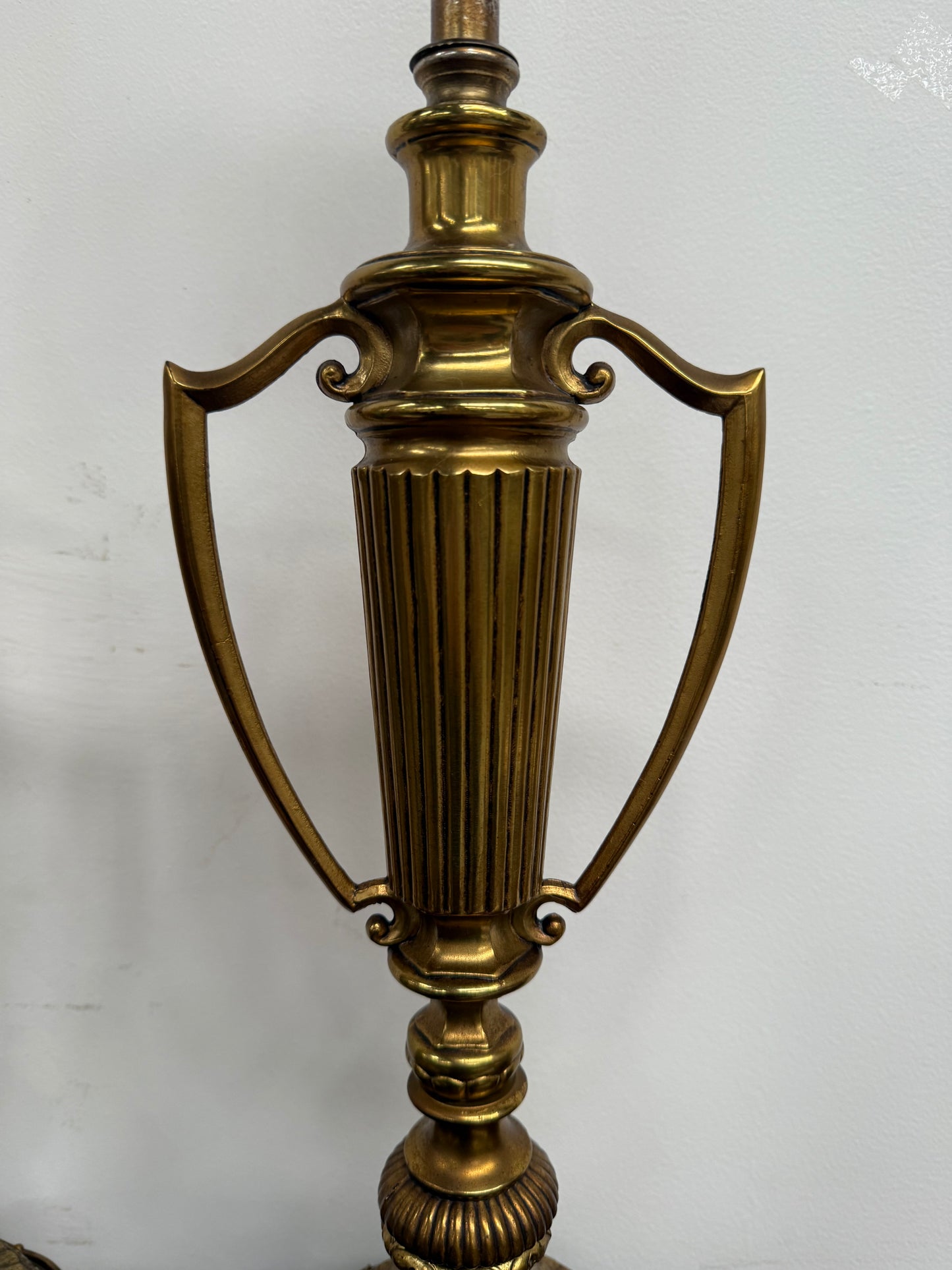 Quality Pair of Vintage Regency Style Table Lamps
