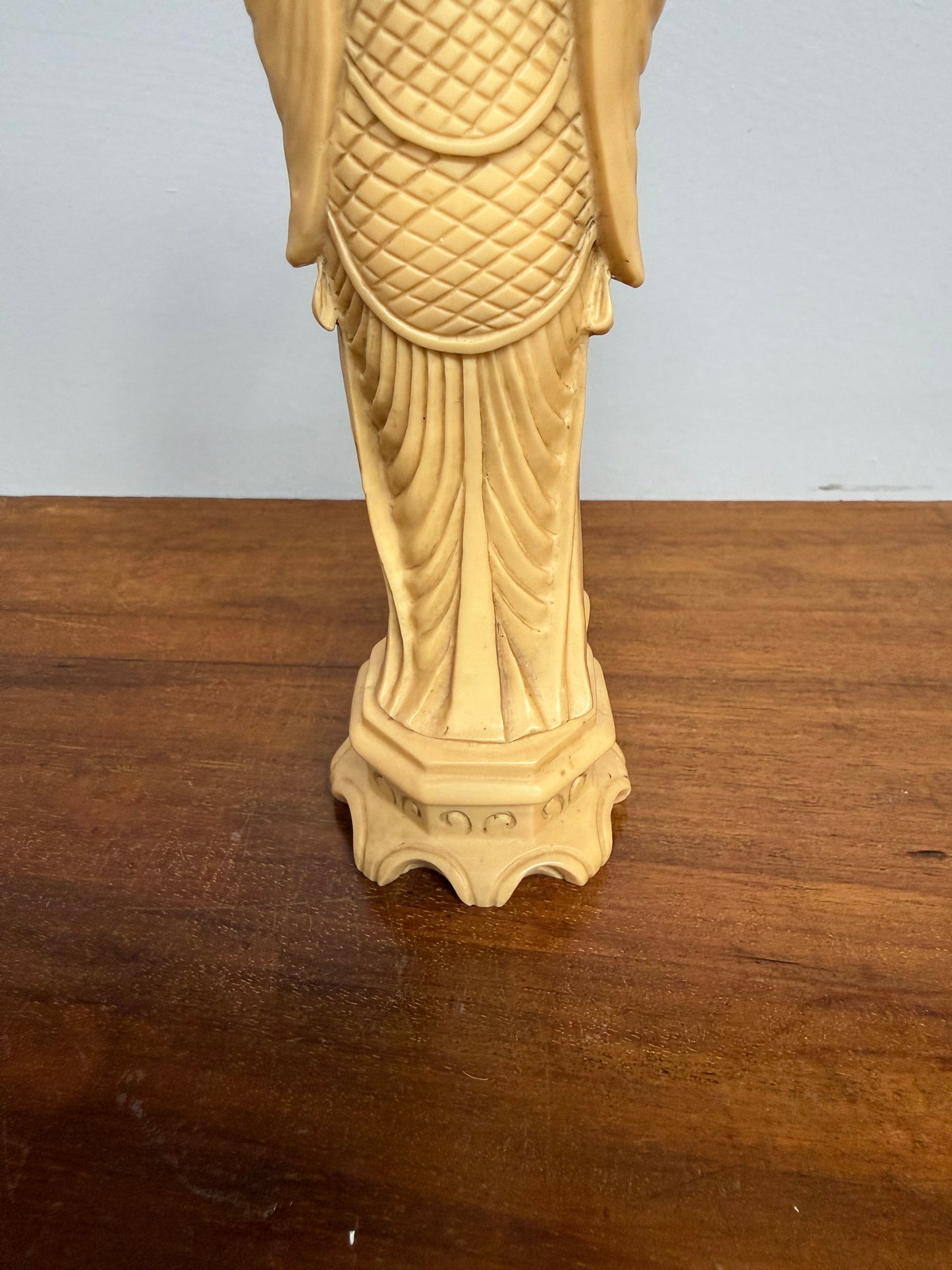 Vintage Japanese Resin Girl Statue