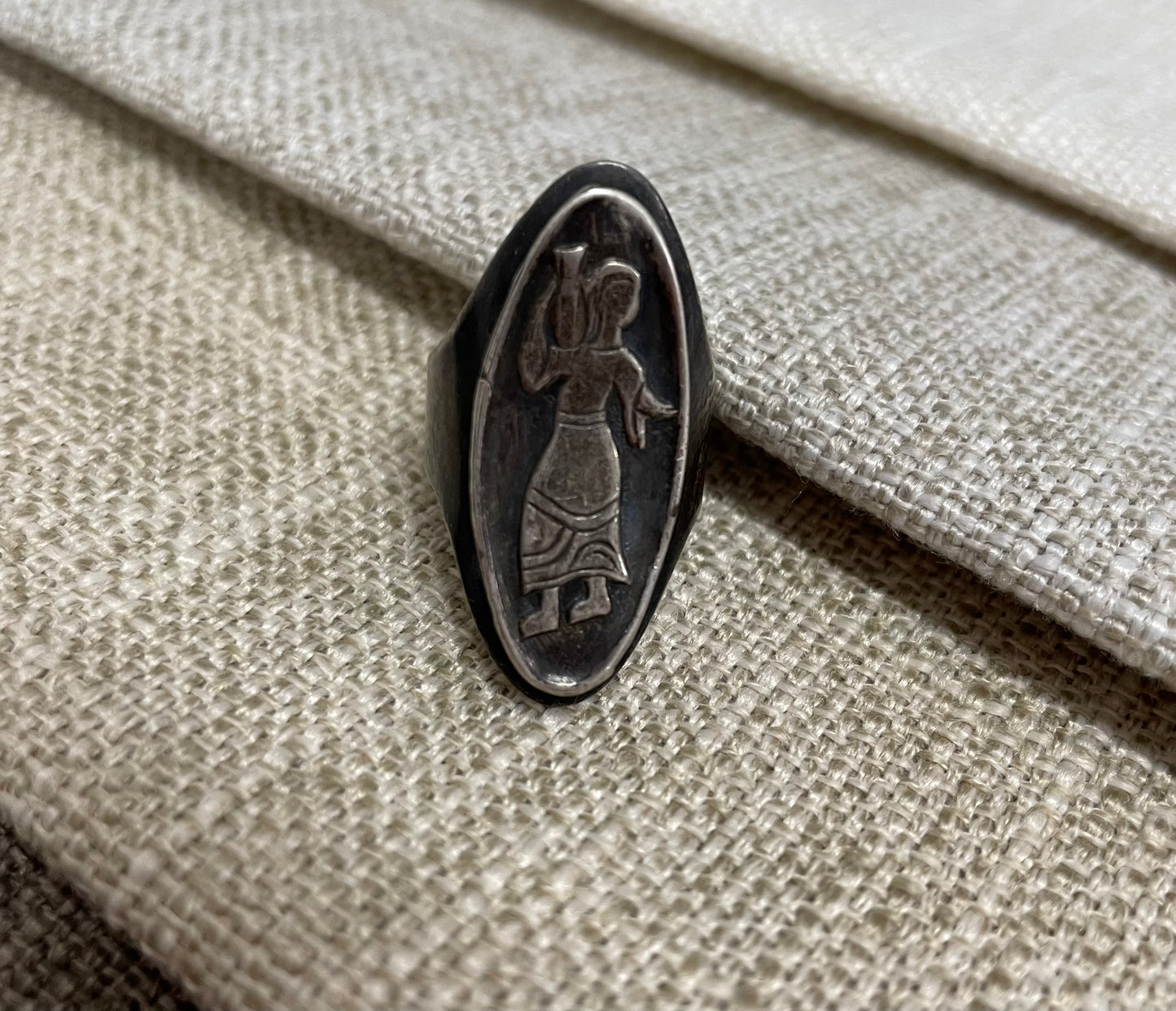Vintage Hand Made Silver Ring