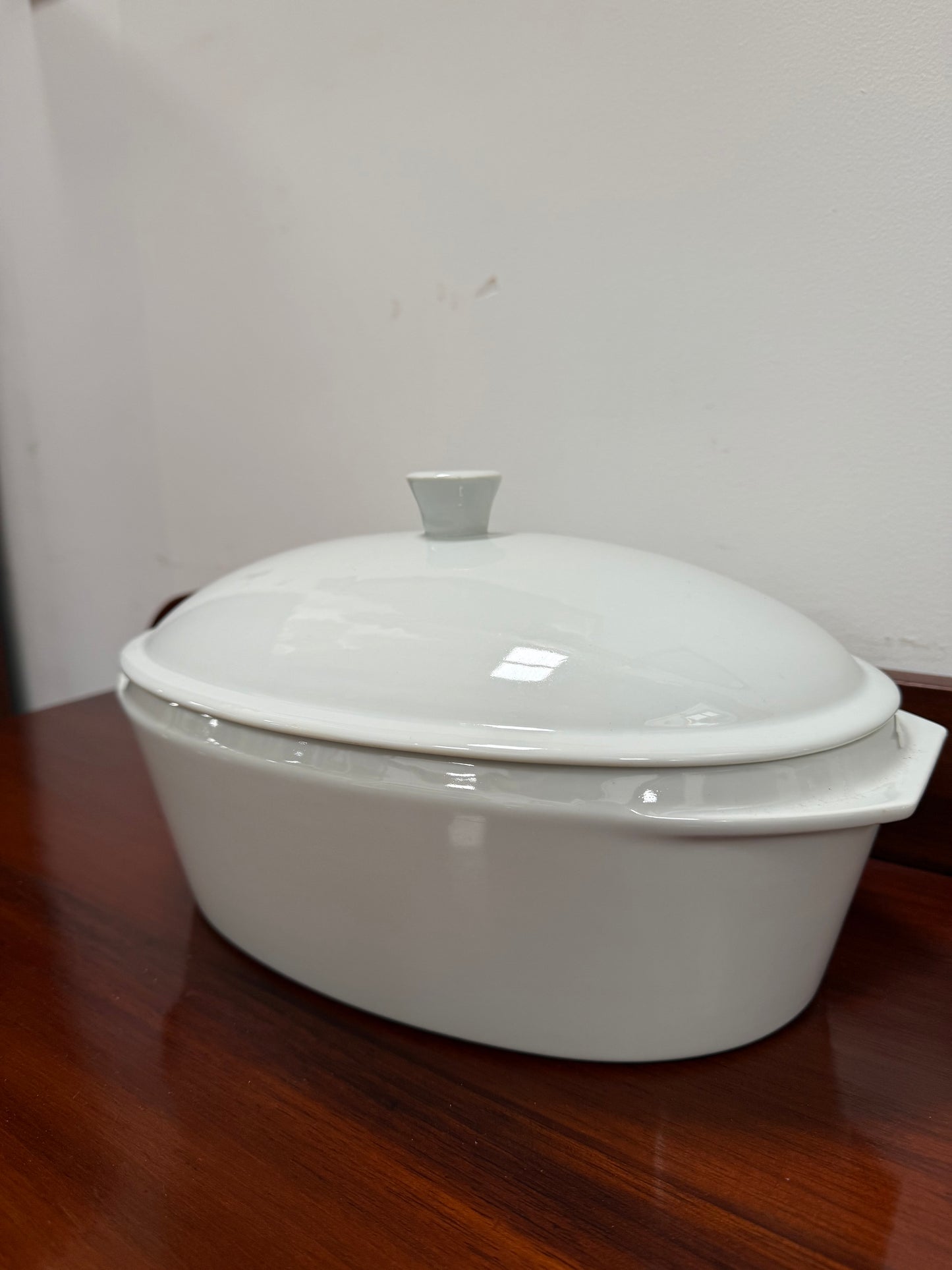Vintage Le Creuset Stoneware Covered Casserole