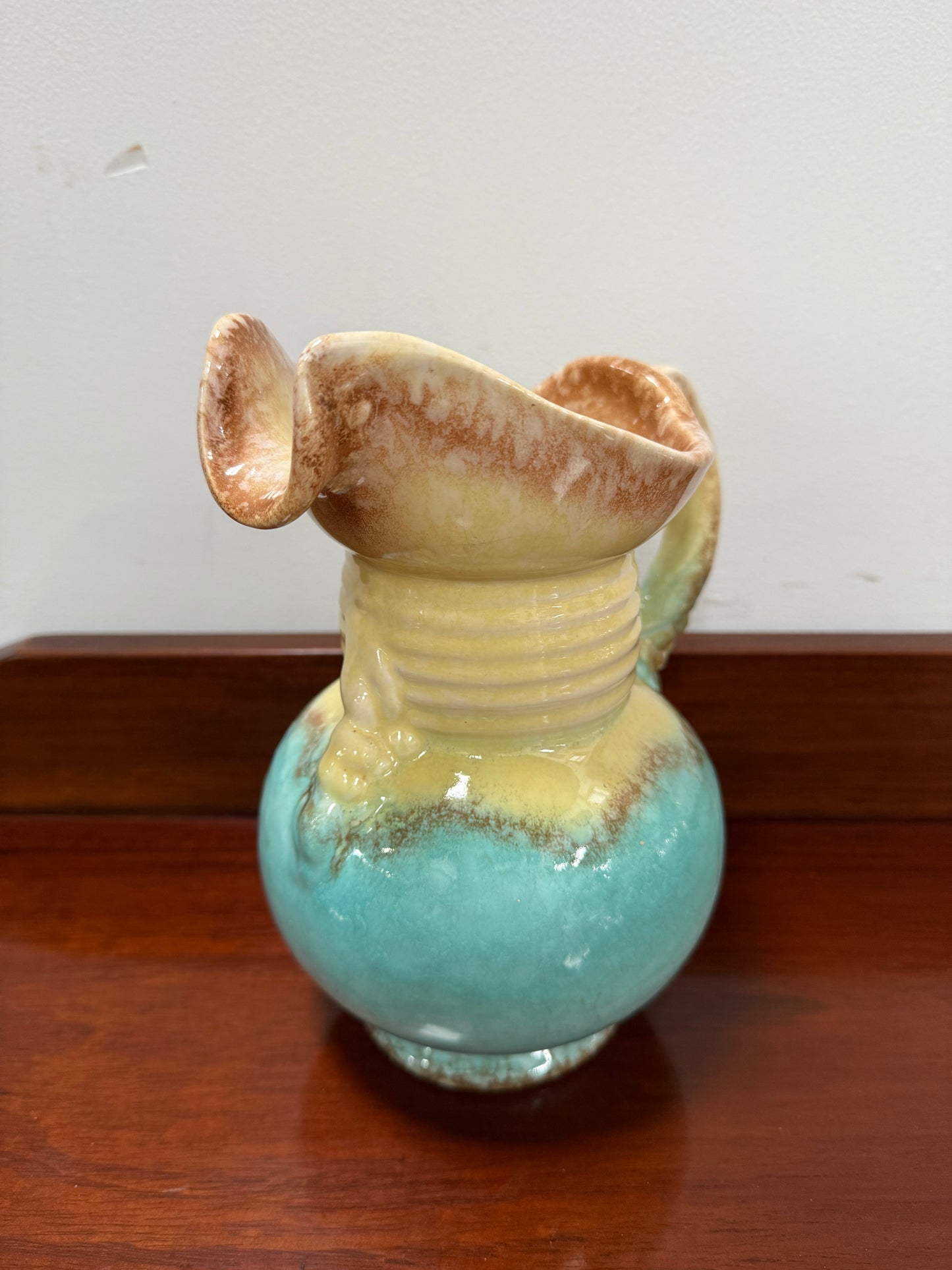 Art Deco Hand Painted Czech Jug