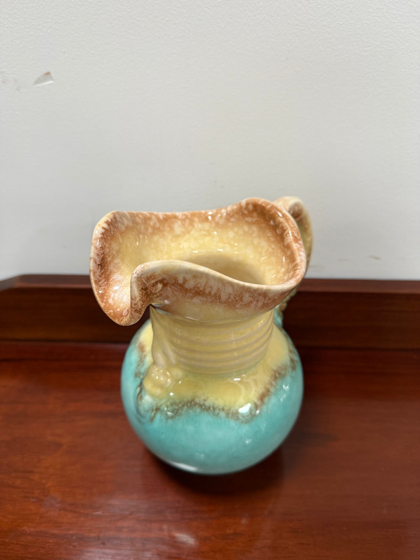 Art Deco Hand Painted Czech Jug