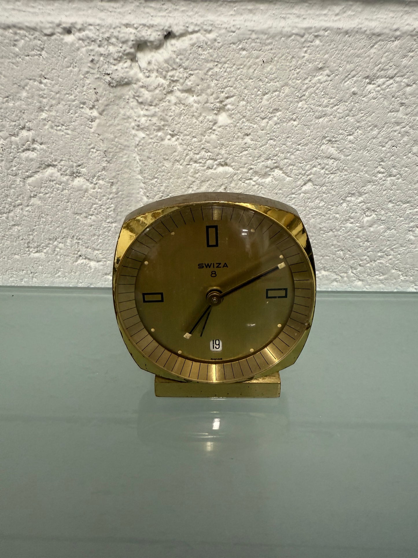 Vintage Swiza Desk Clock