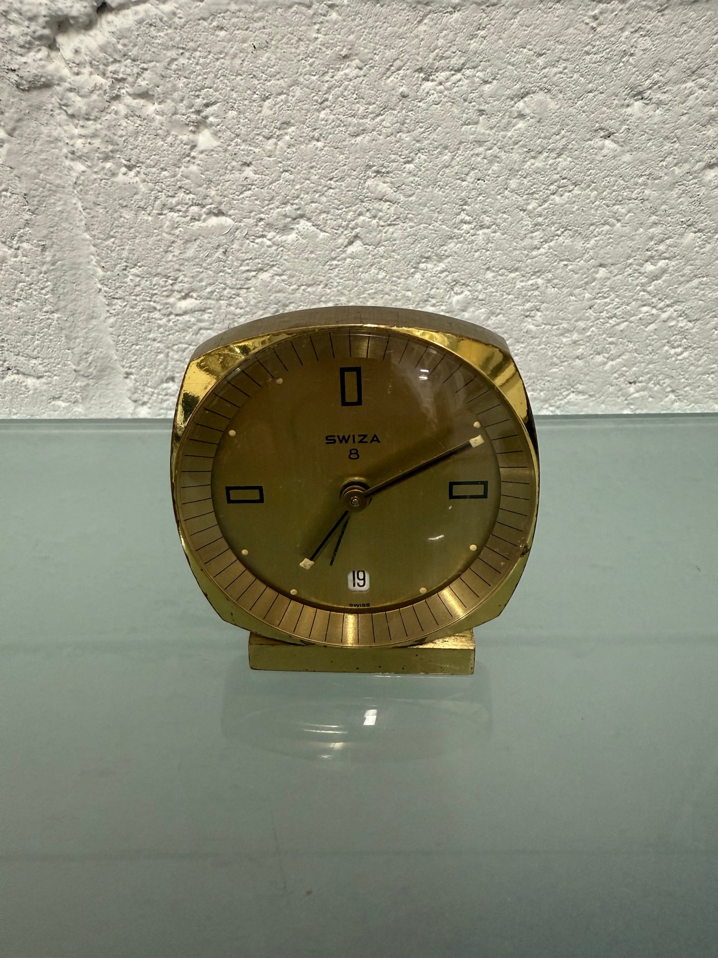 Vintage Swiza Desk Clock