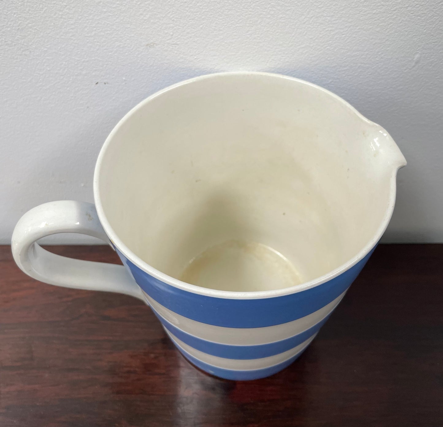 Vintage TG Green Cornishware Milk Jug