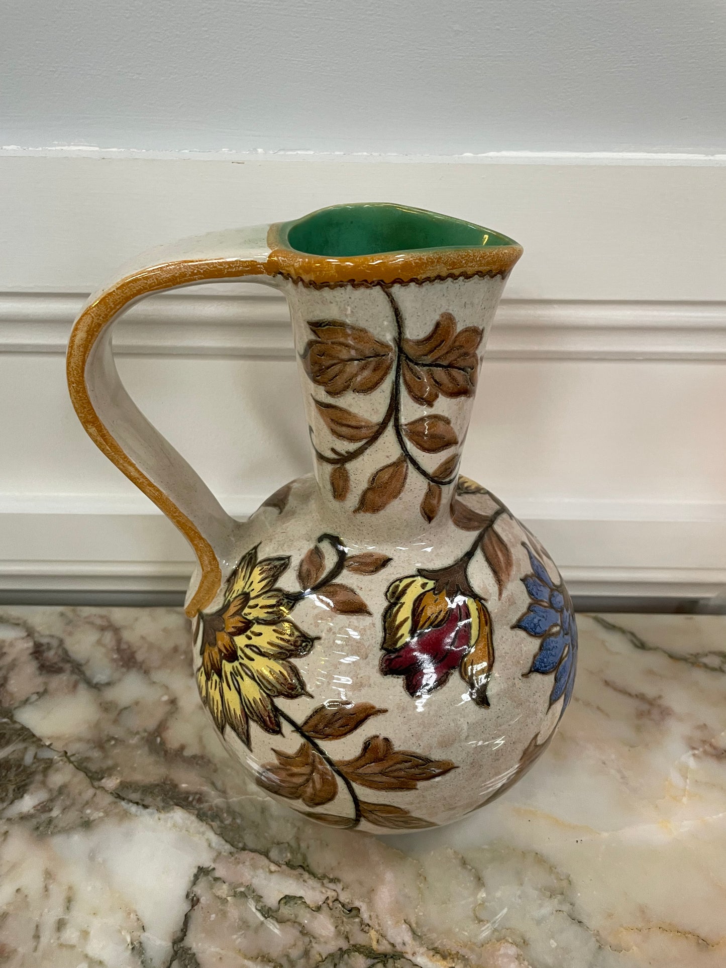 Hand Painted Gouda Jug