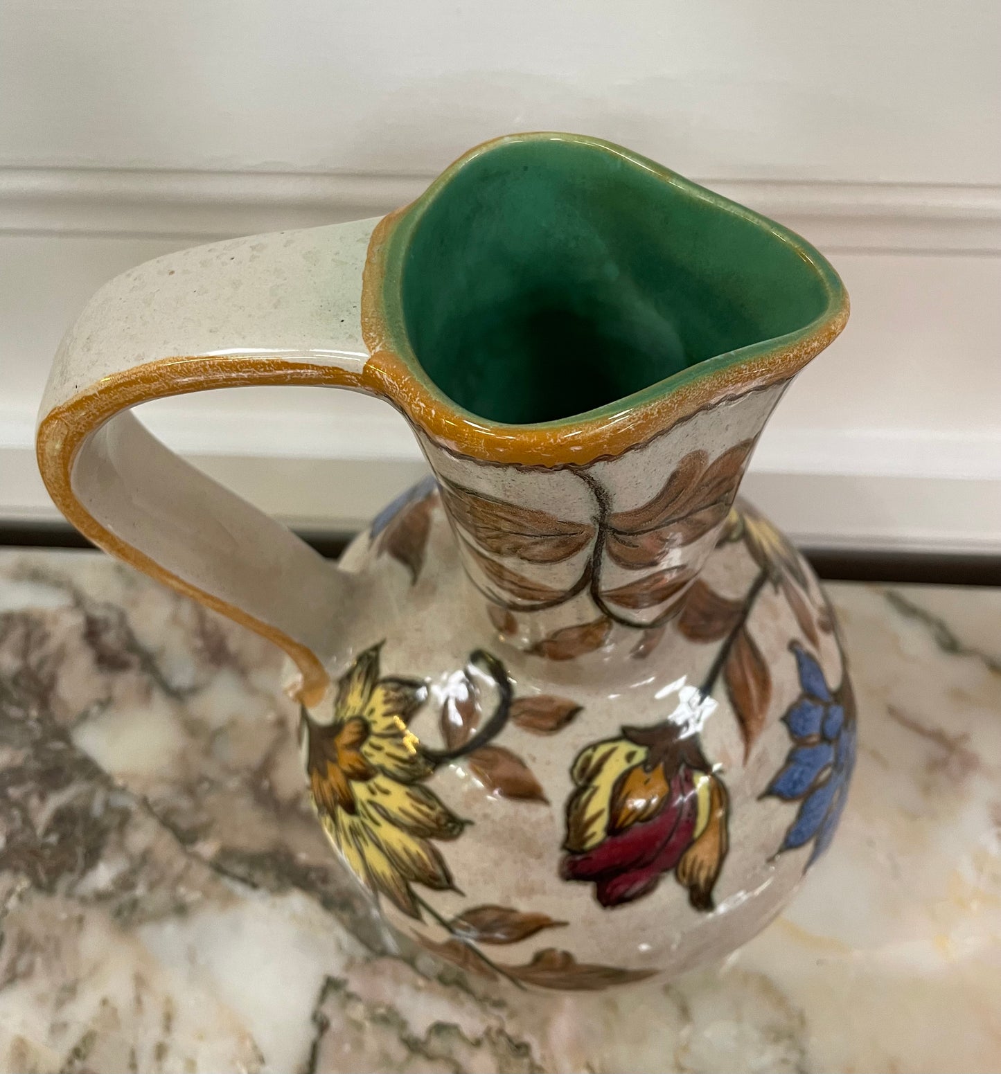Hand Painted Gouda Jug