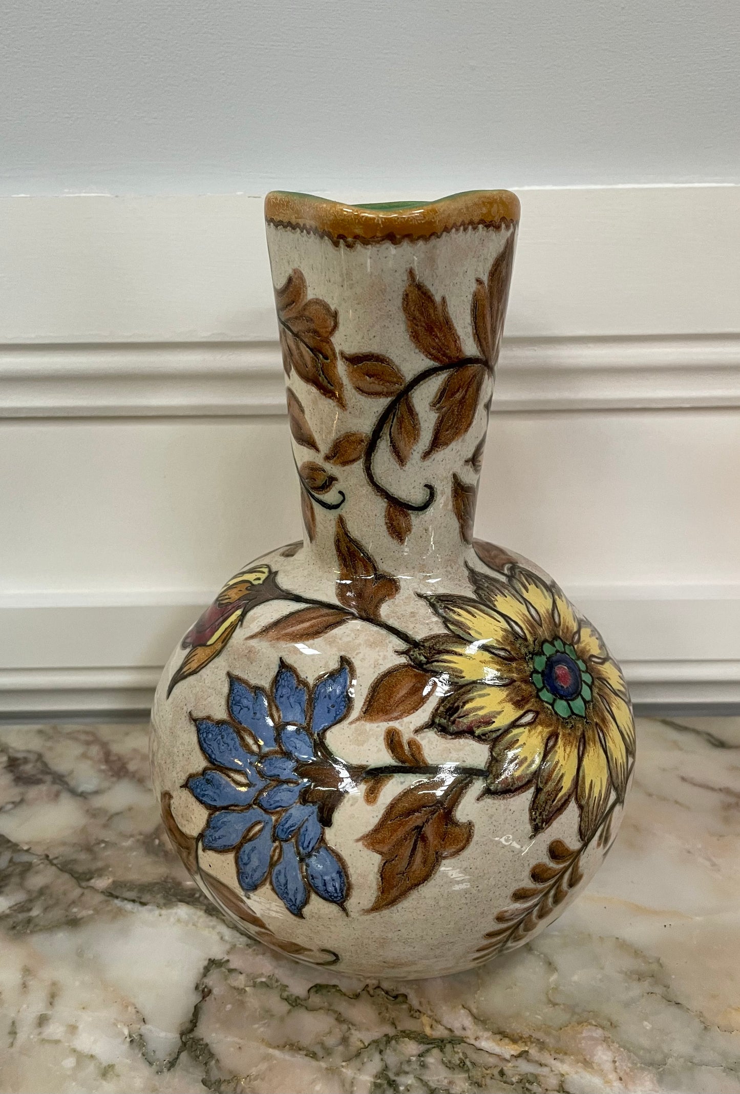 Hand Painted Gouda Jug