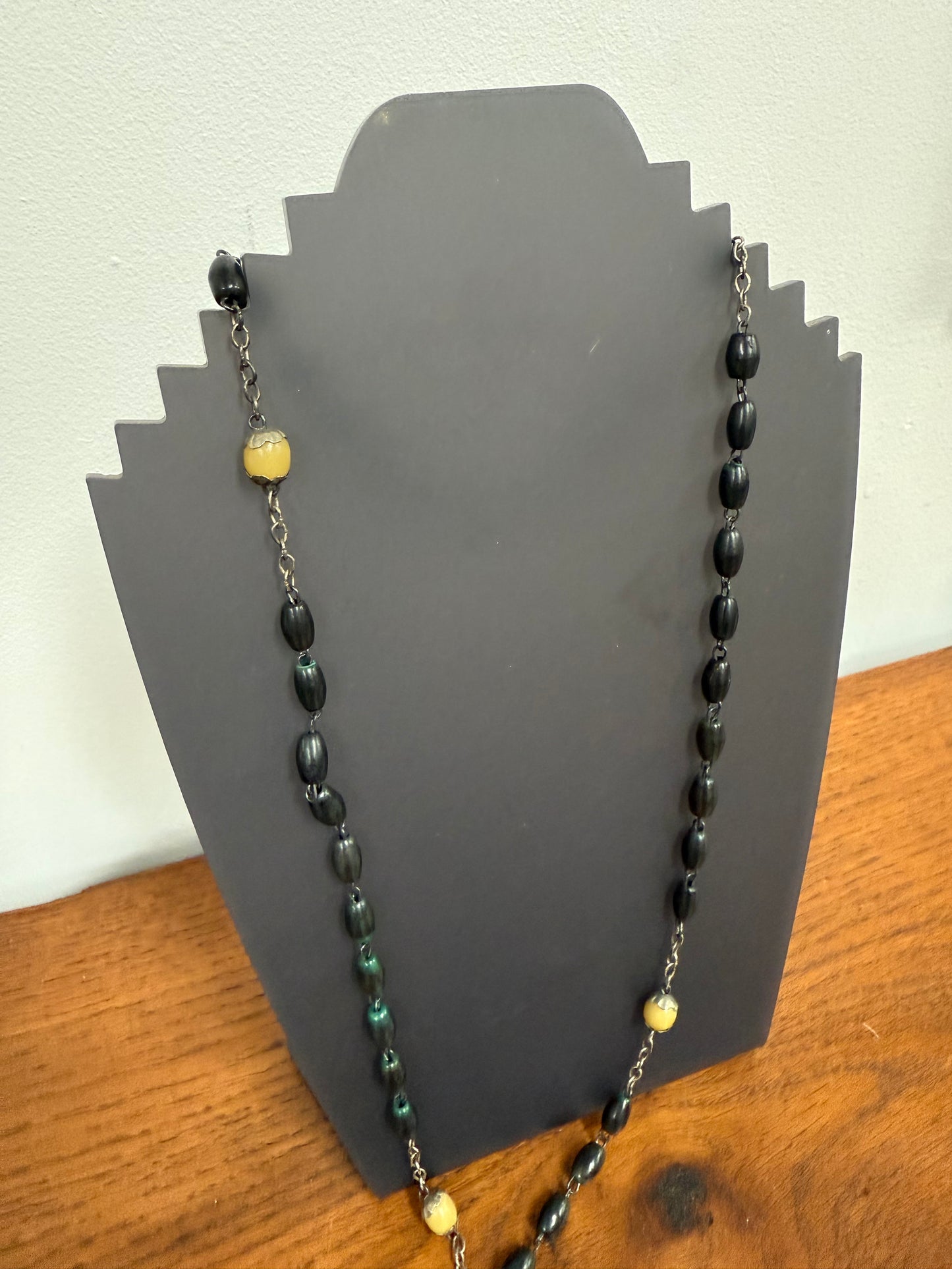 Vintage Hand Carved & Made Rosary Beads