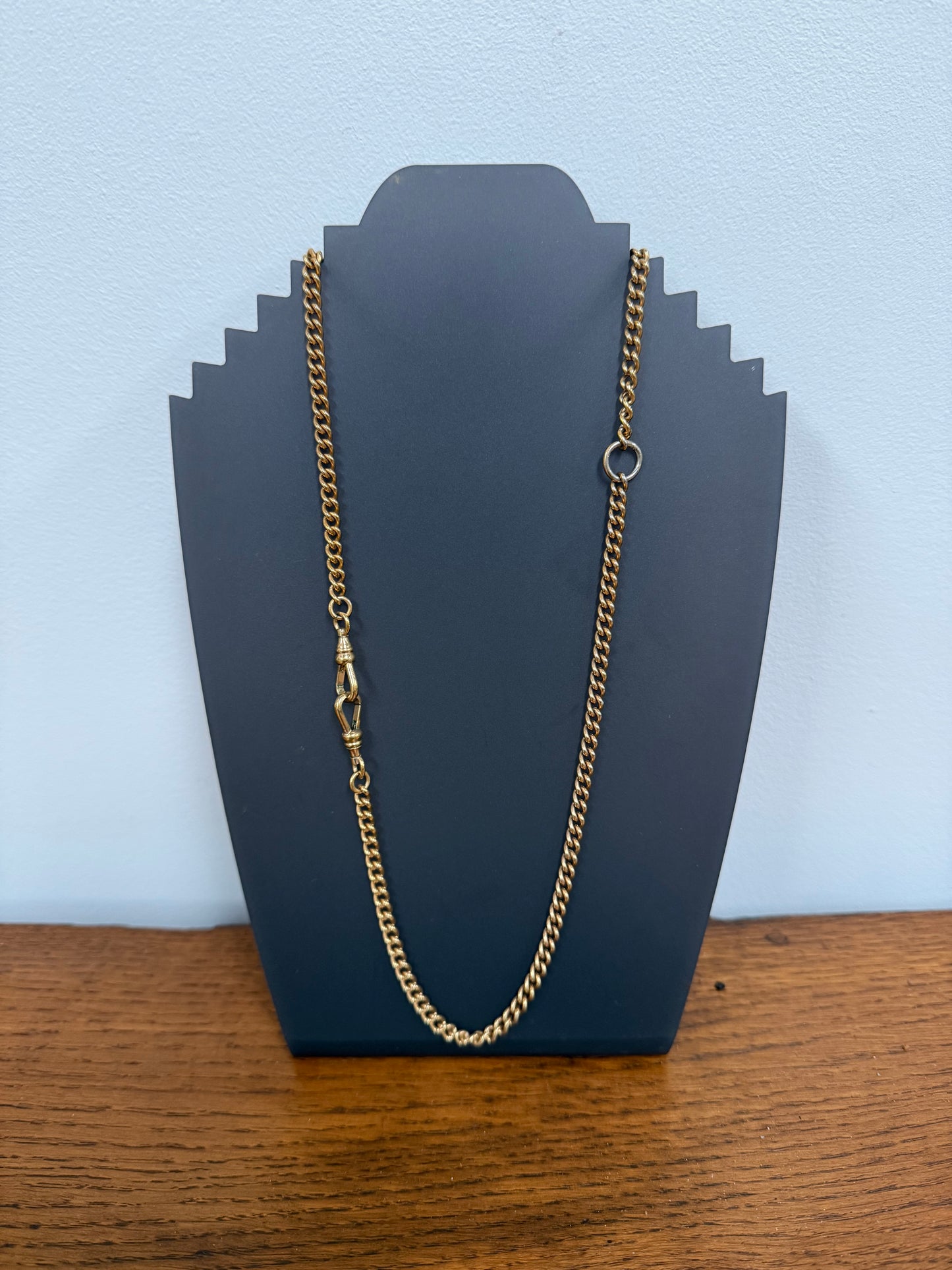 Vintage Gold Plated Albert Chain