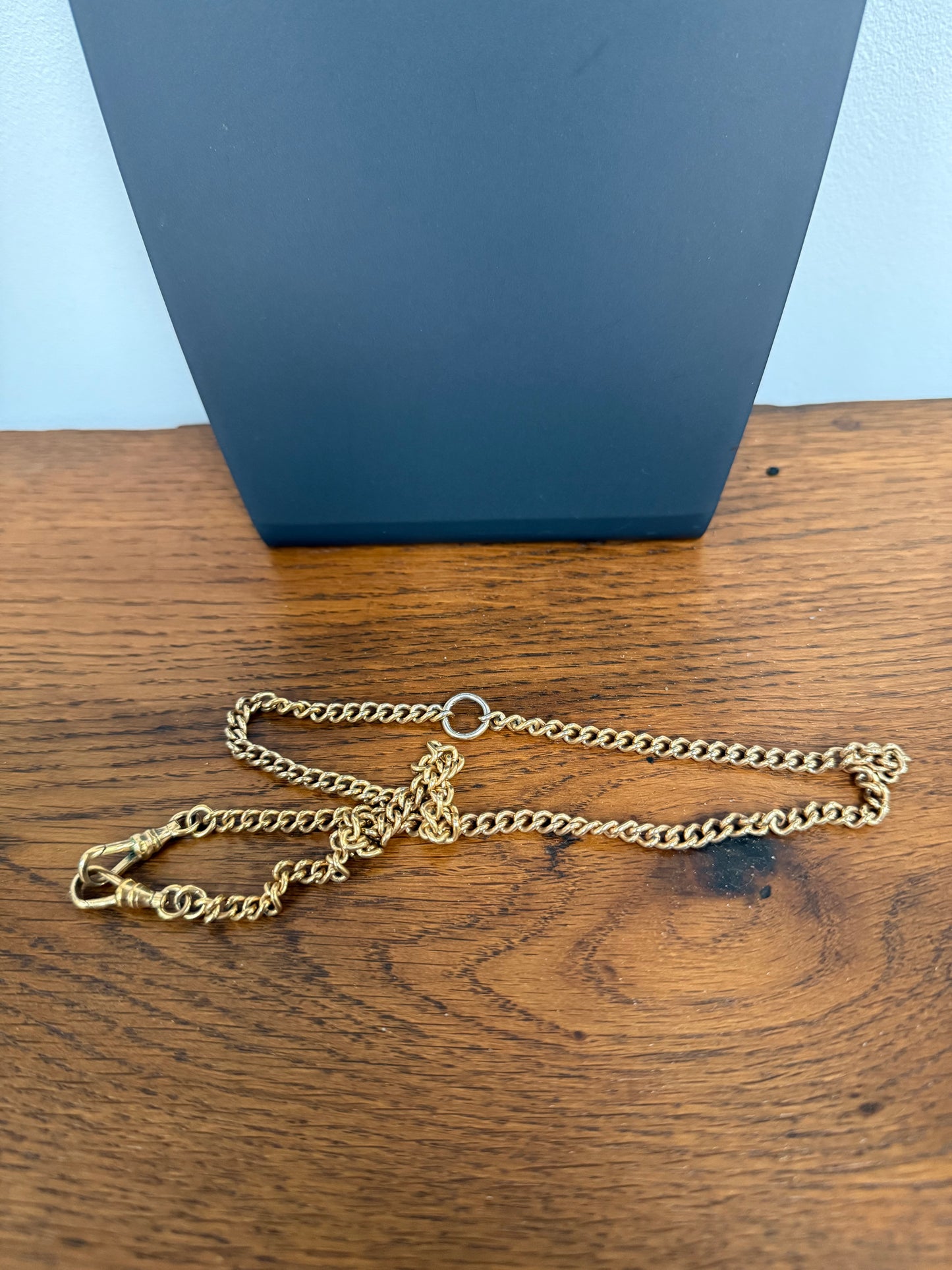Vintage Gold Plated Albert Chain