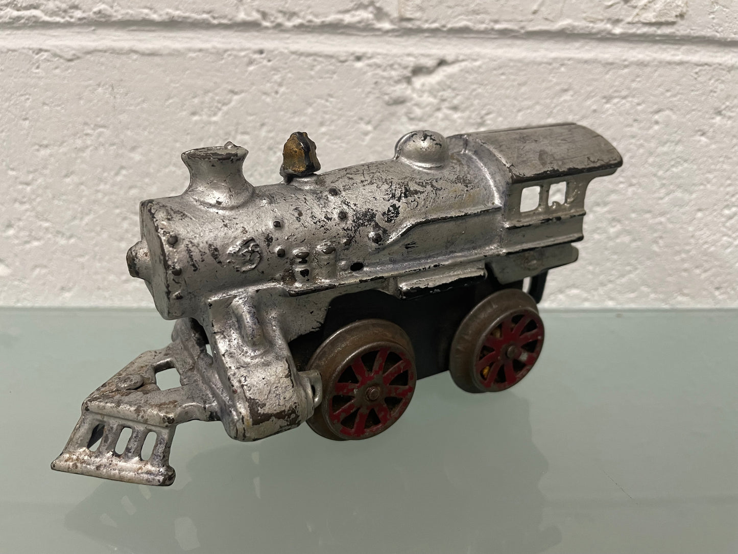 Antique Cast Iron Wind-Up Train Dated 1922