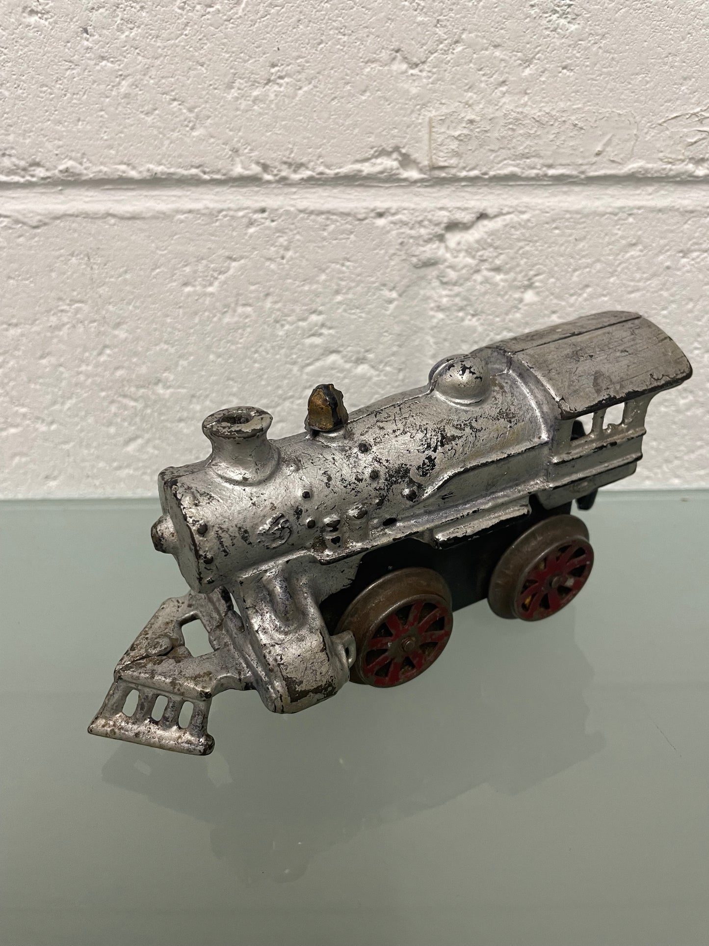 Antique Cast Iron Wind-Up Train Dated 1922