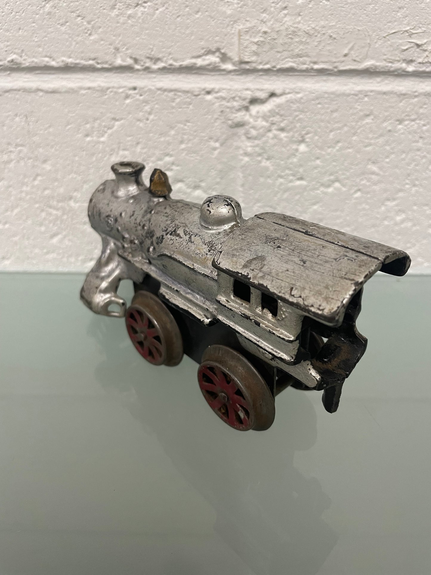 Antique Cast Iron Wind-Up Train Dated 1922