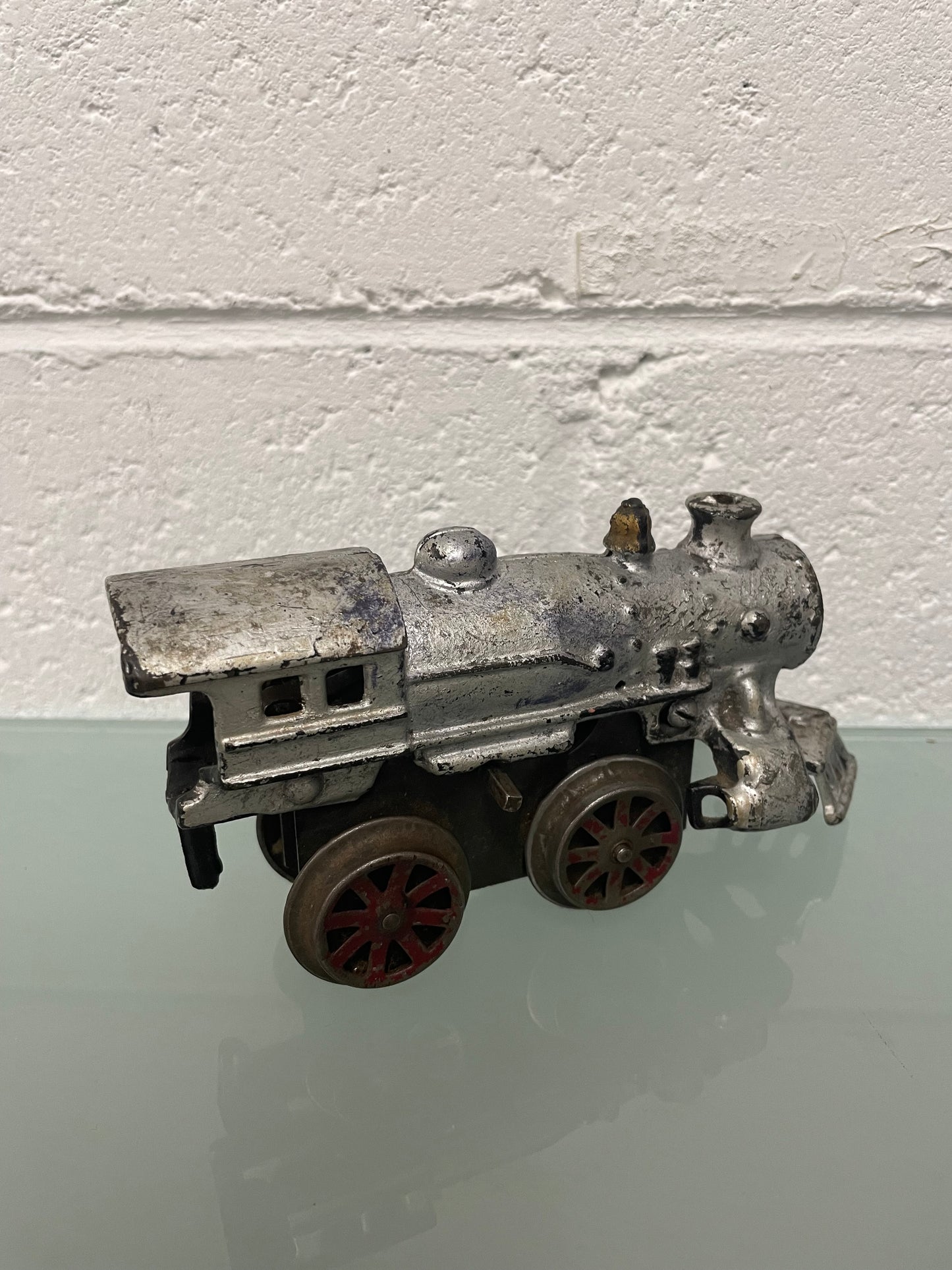 Antique Cast Iron Wind-Up Train Dated 1922