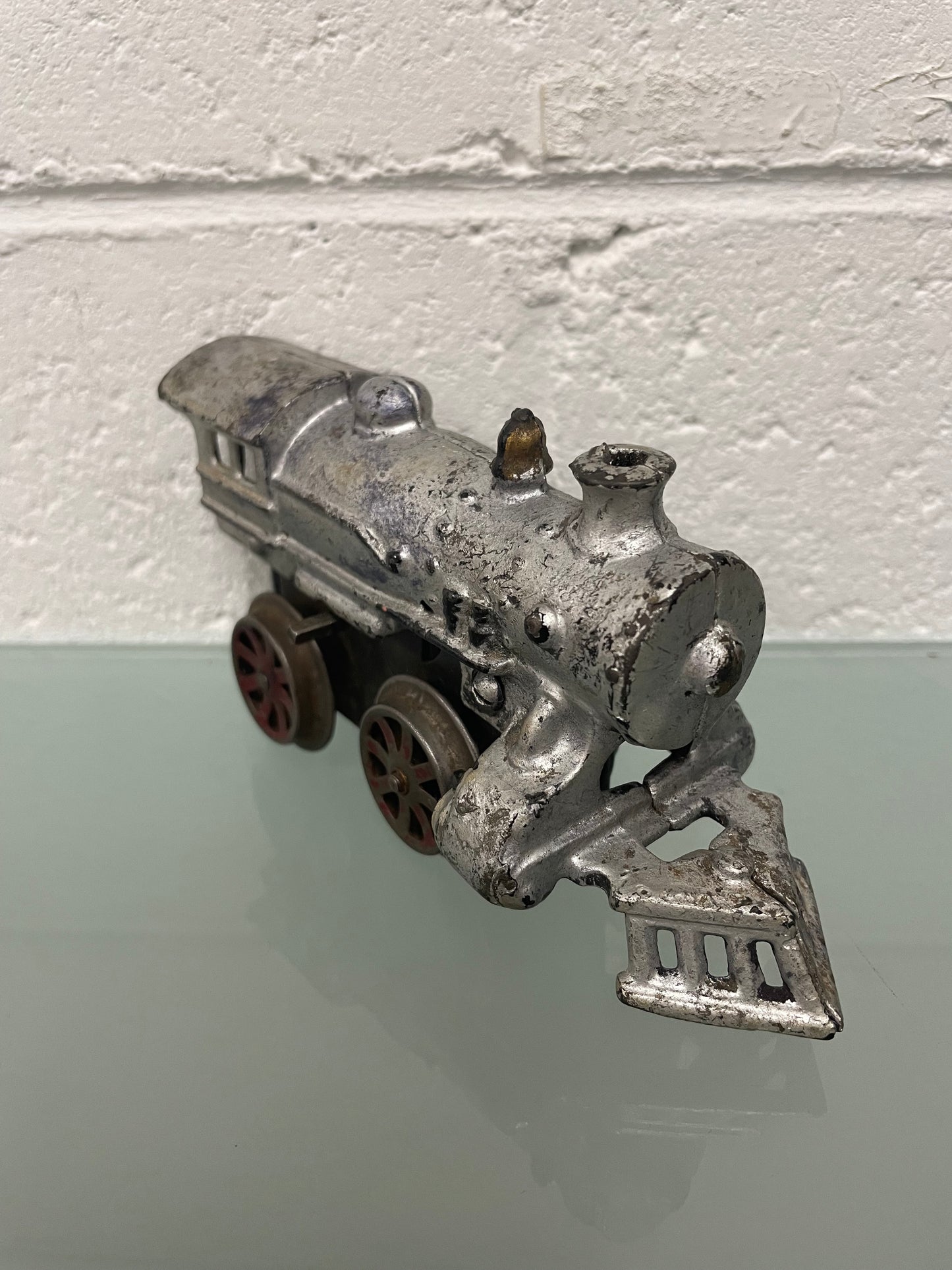 Antique Cast Iron Wind-Up Train Dated 1922