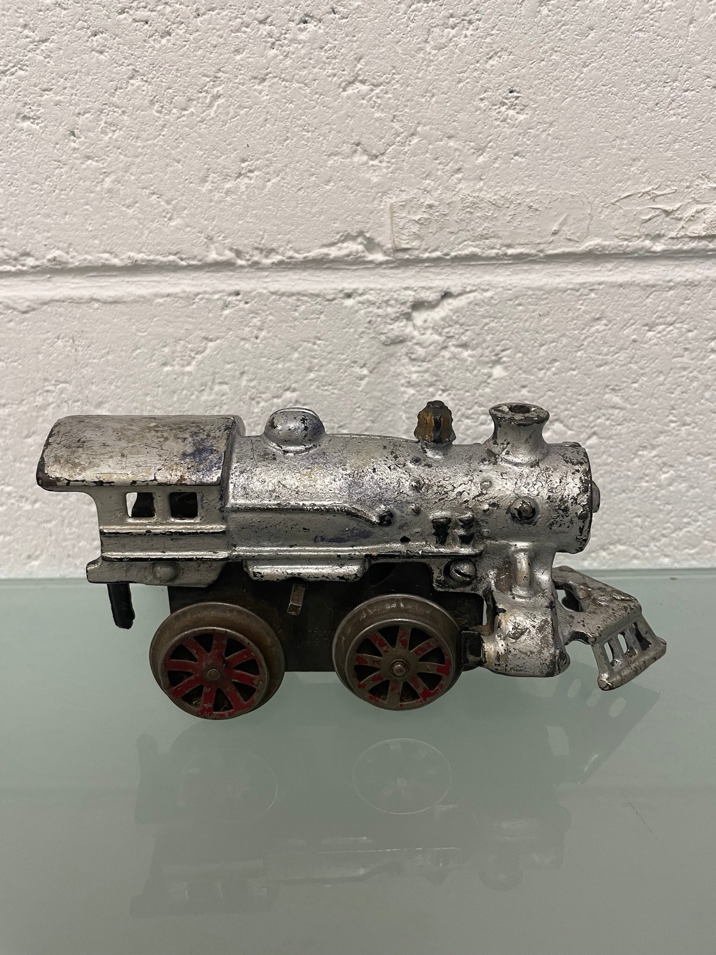 Antique Cast Iron Wind-Up Train Dated 1922