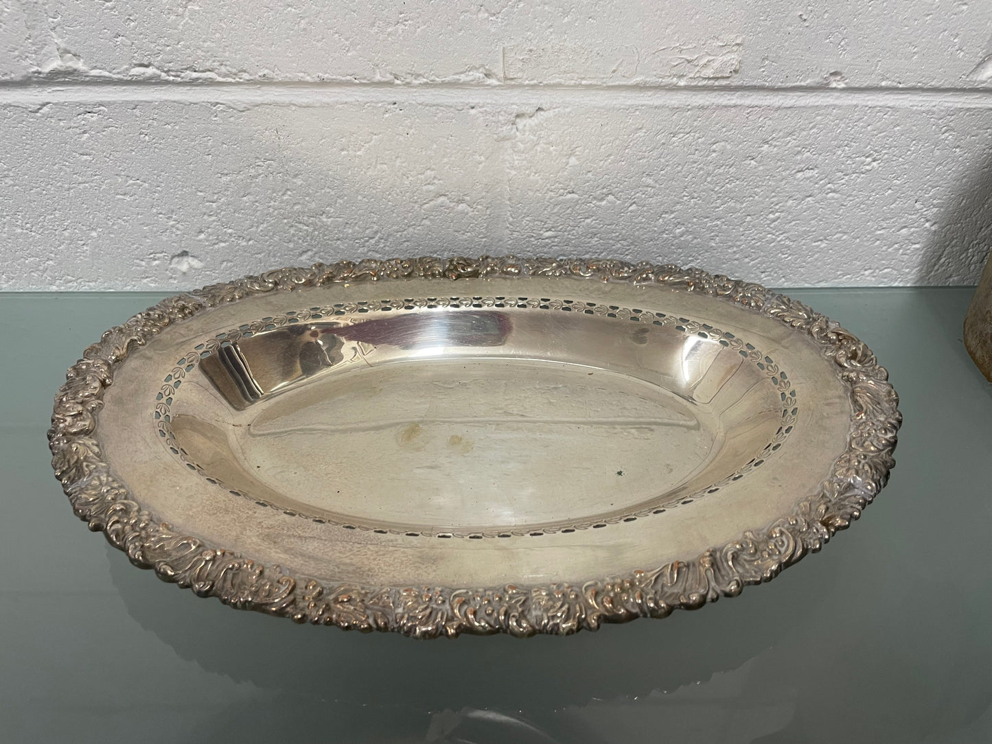 Hecworth Heavy Sheffield Plate Dish