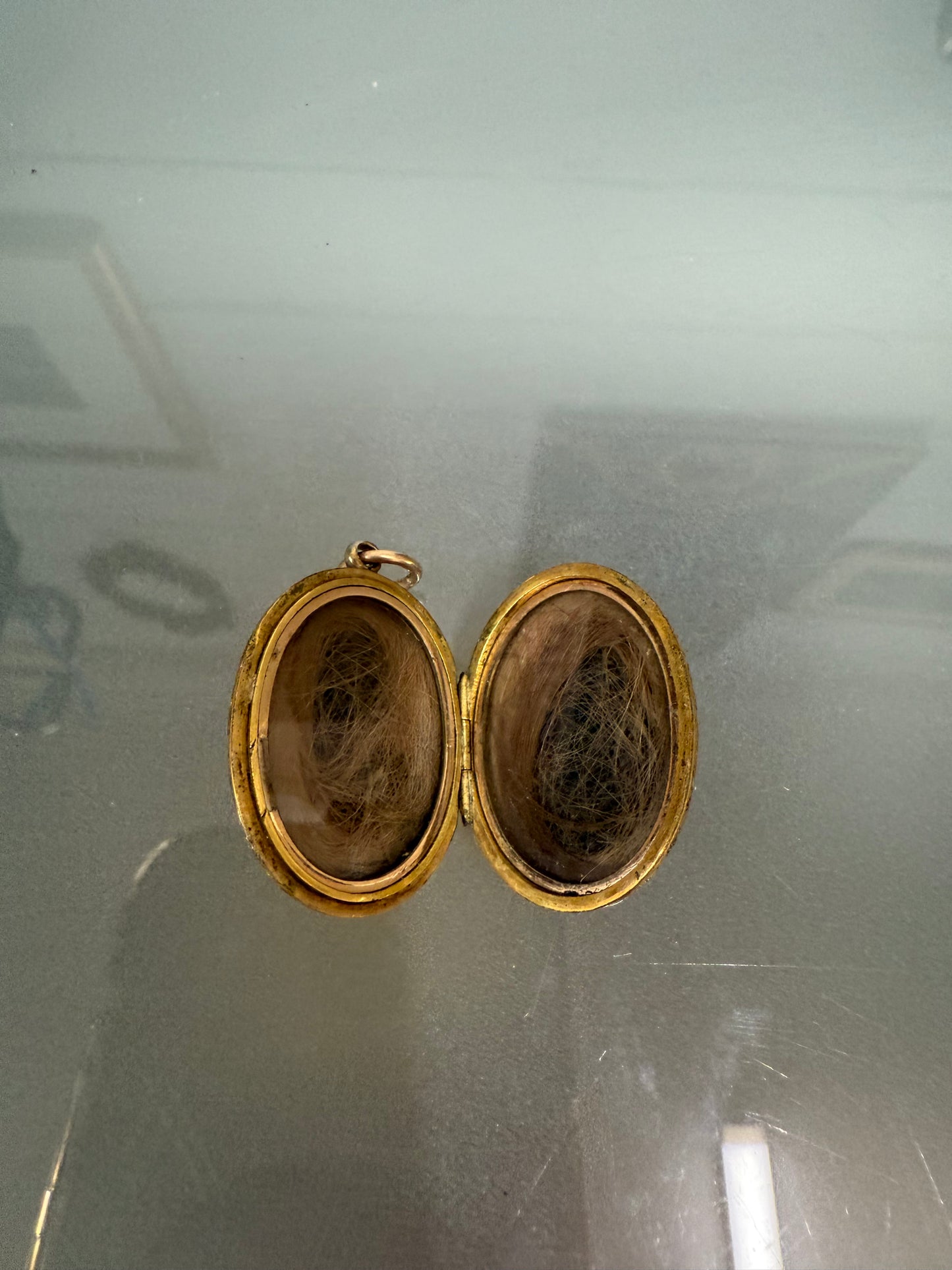 Victorian 9 Carat Gold Mourning Locket