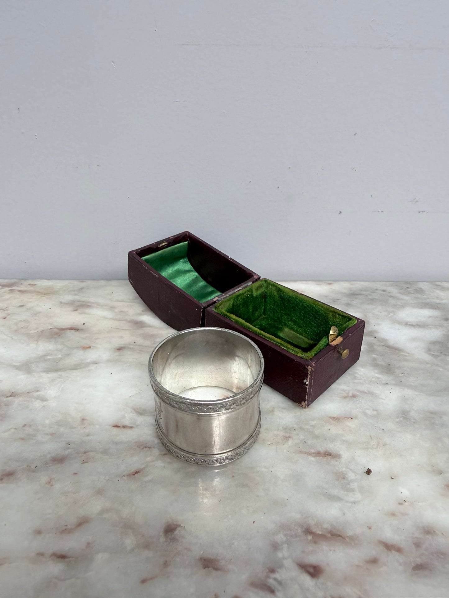 Victorian Serviette Ring In Original Box
