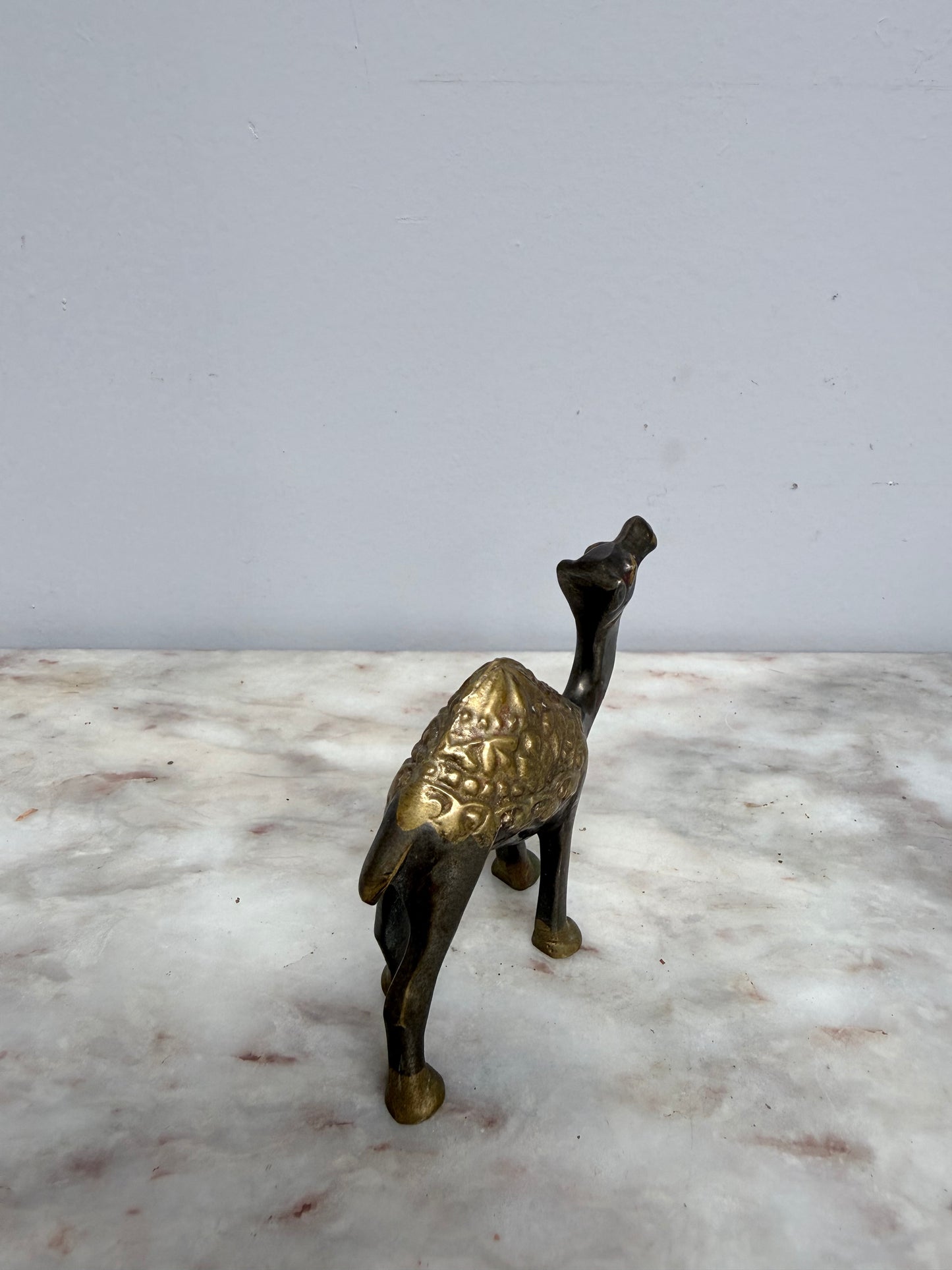 Vintage Brass Camel Figurine