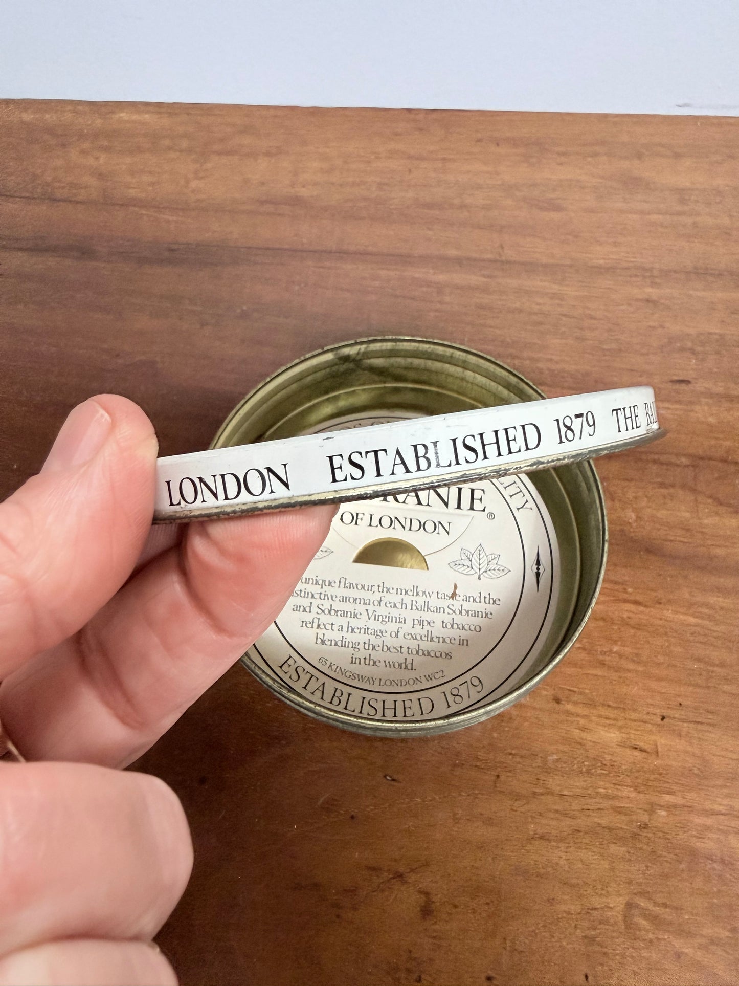 Vintage 'The Balkan Sobranie' Tobacco Tin