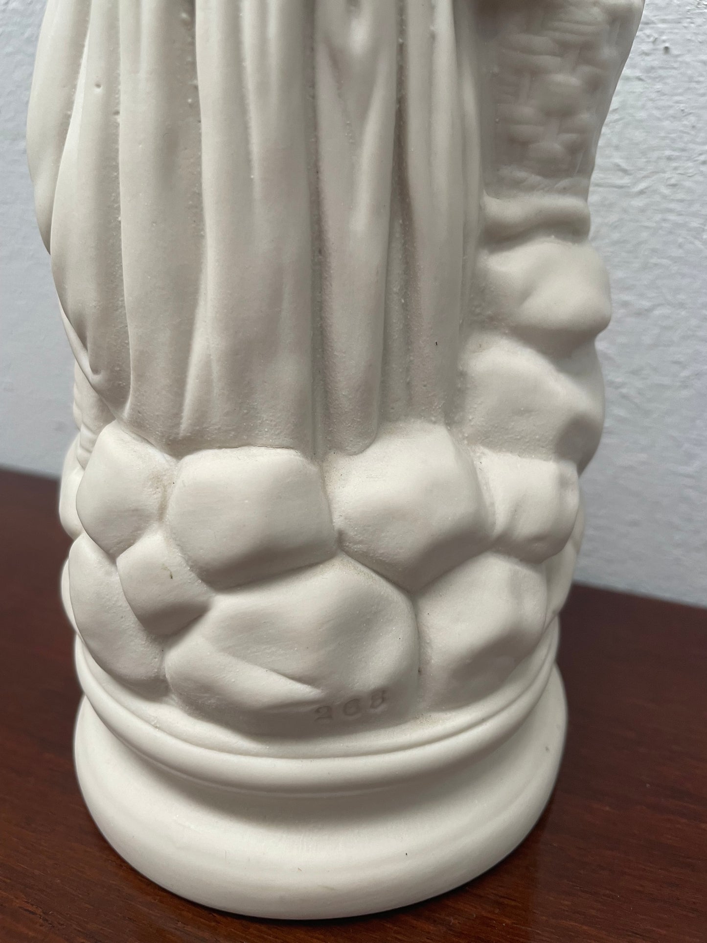 Victorian Parian Lady Statue