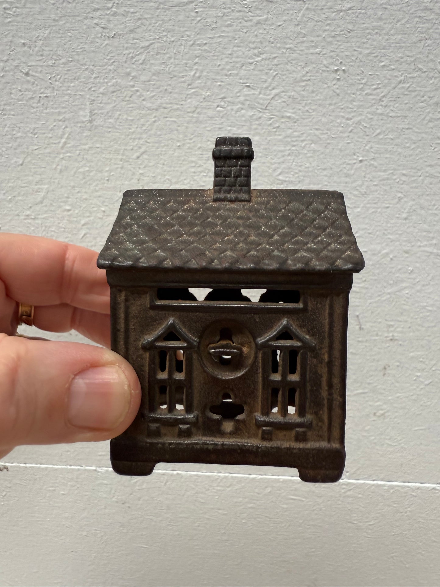 Antique Coin House Money Box