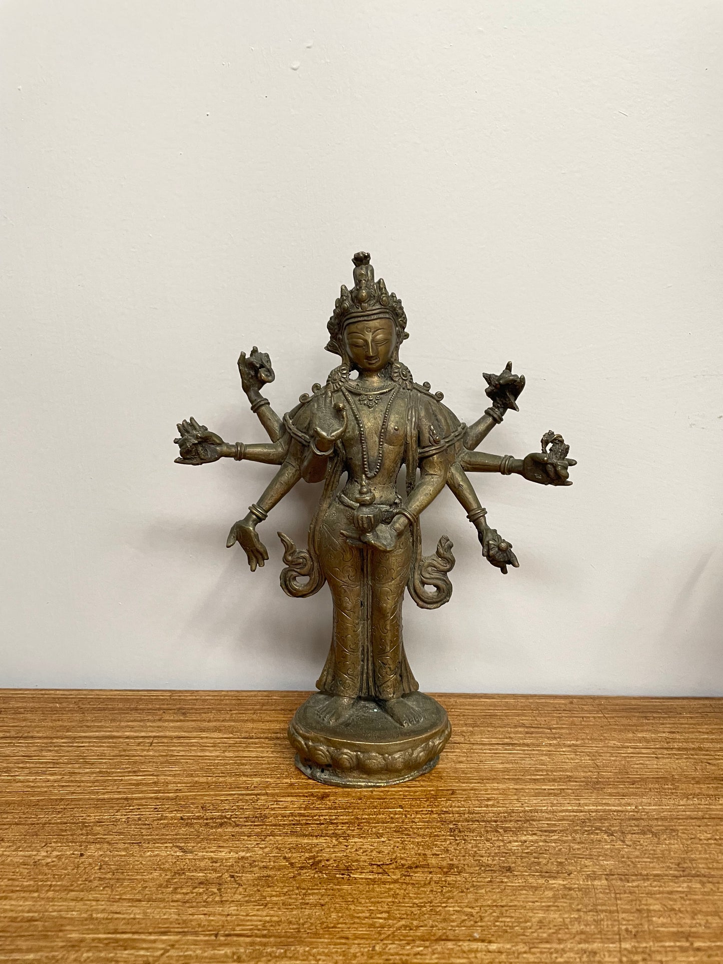 Antique Bronze Hindu Shiva Figure