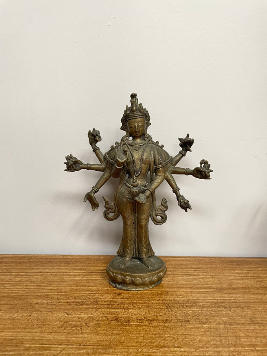 Antique Bronze Hindu Shiva Figure