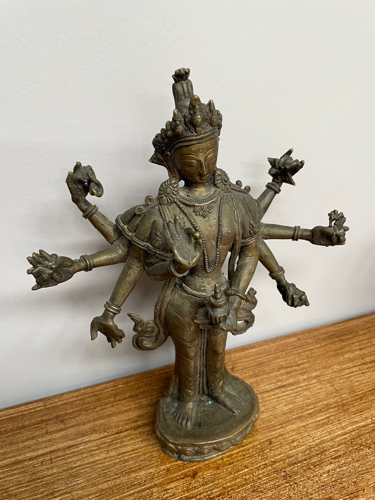 Antique Bronze Hindu Shiva Figure
