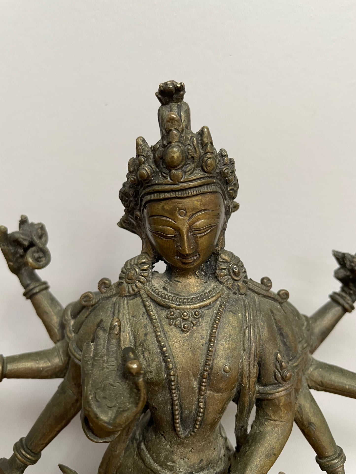 Antique Bronze Hindu Shiva Figure