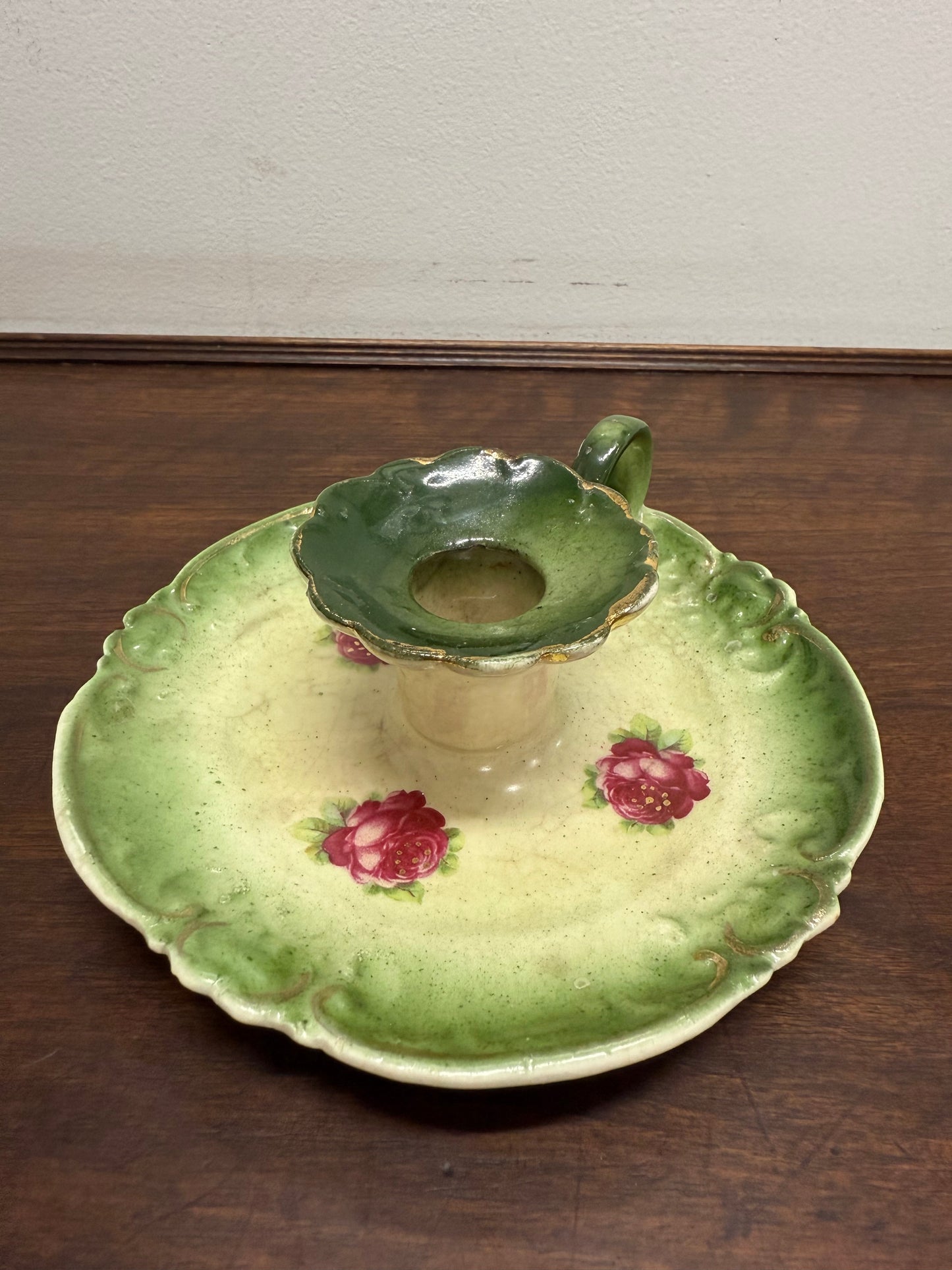 Vintage Chamber Stick Candle Holder