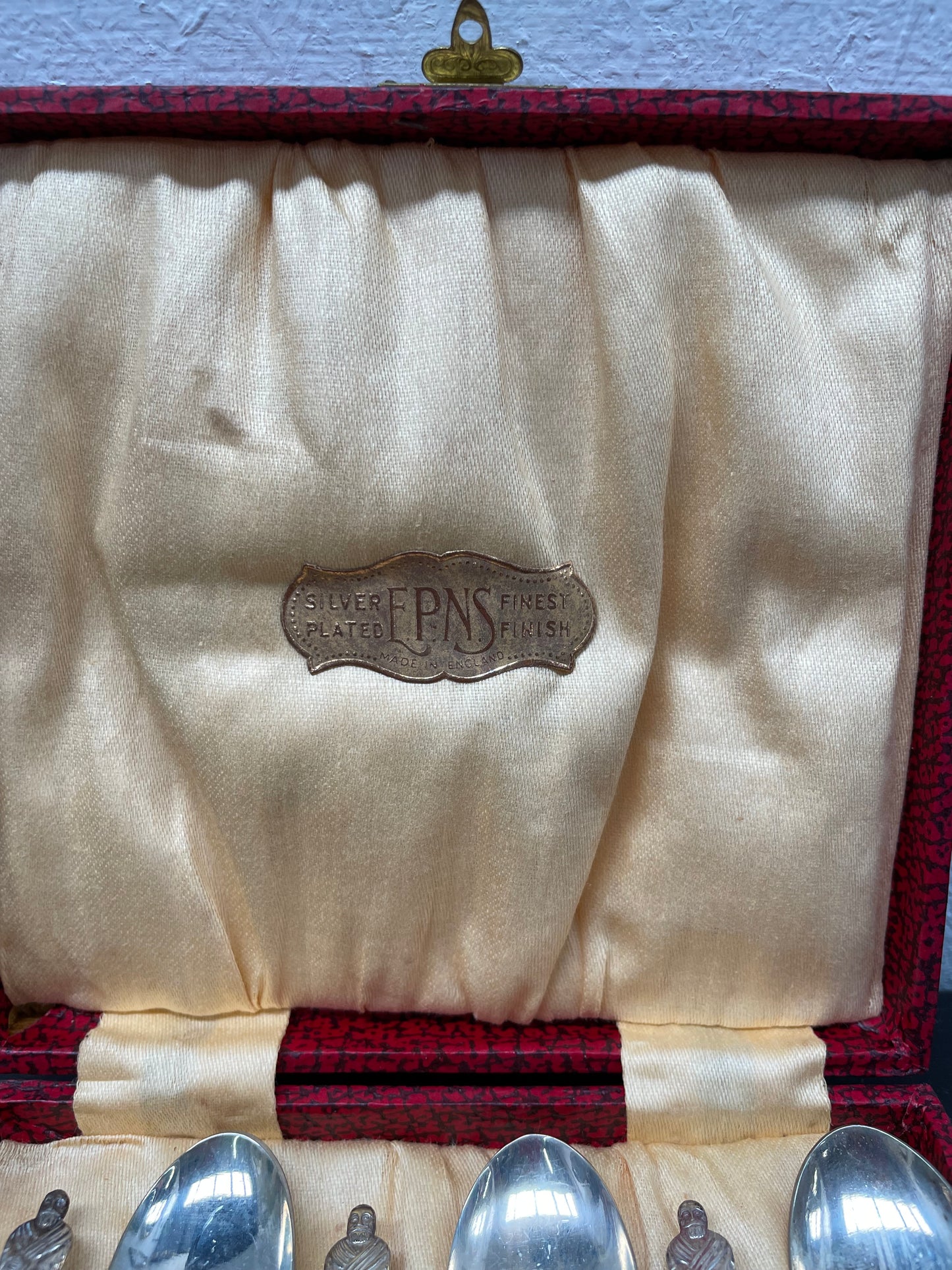 Vintage EPNS Silver Spoons in there original box