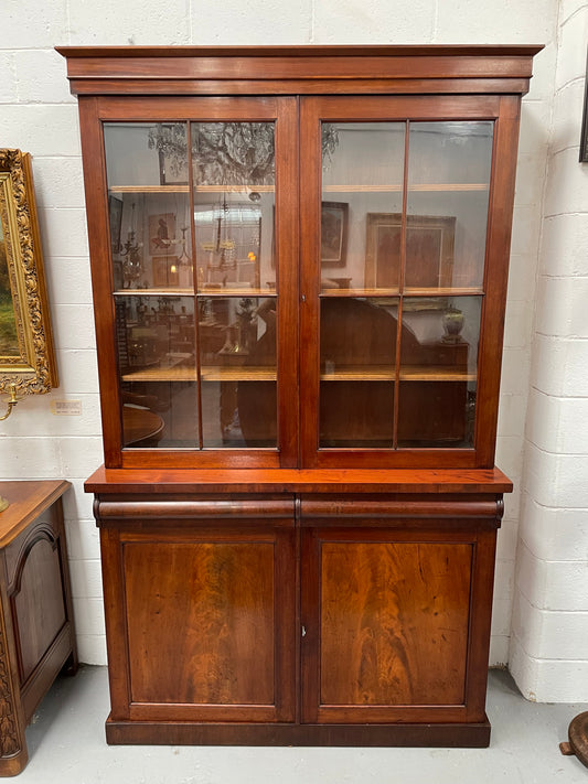Late Georgian Mahogany Bookcase