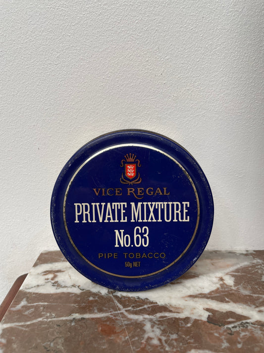 Vintage Vice Regal Tin