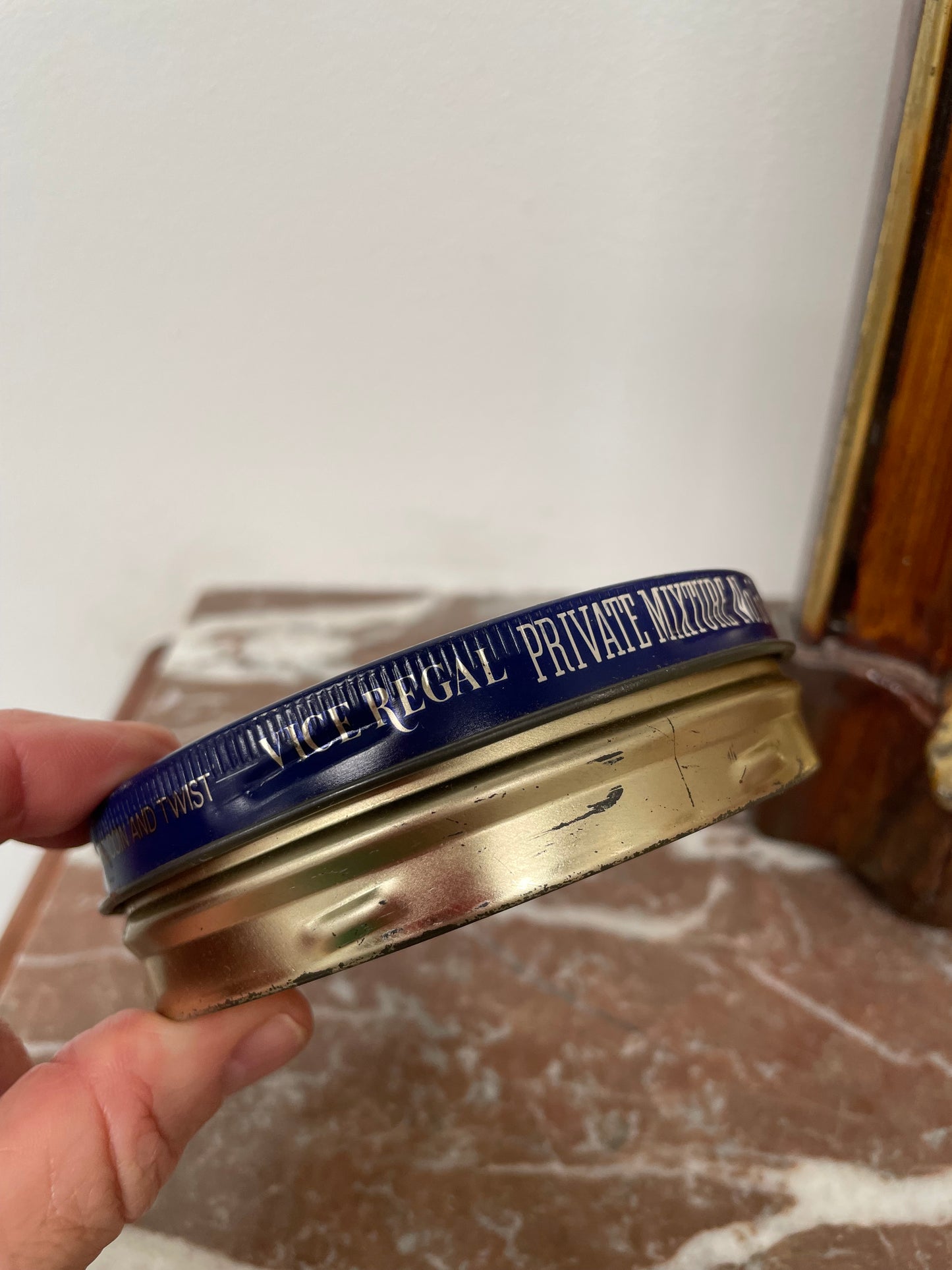 Vintage Vice Regal Tin