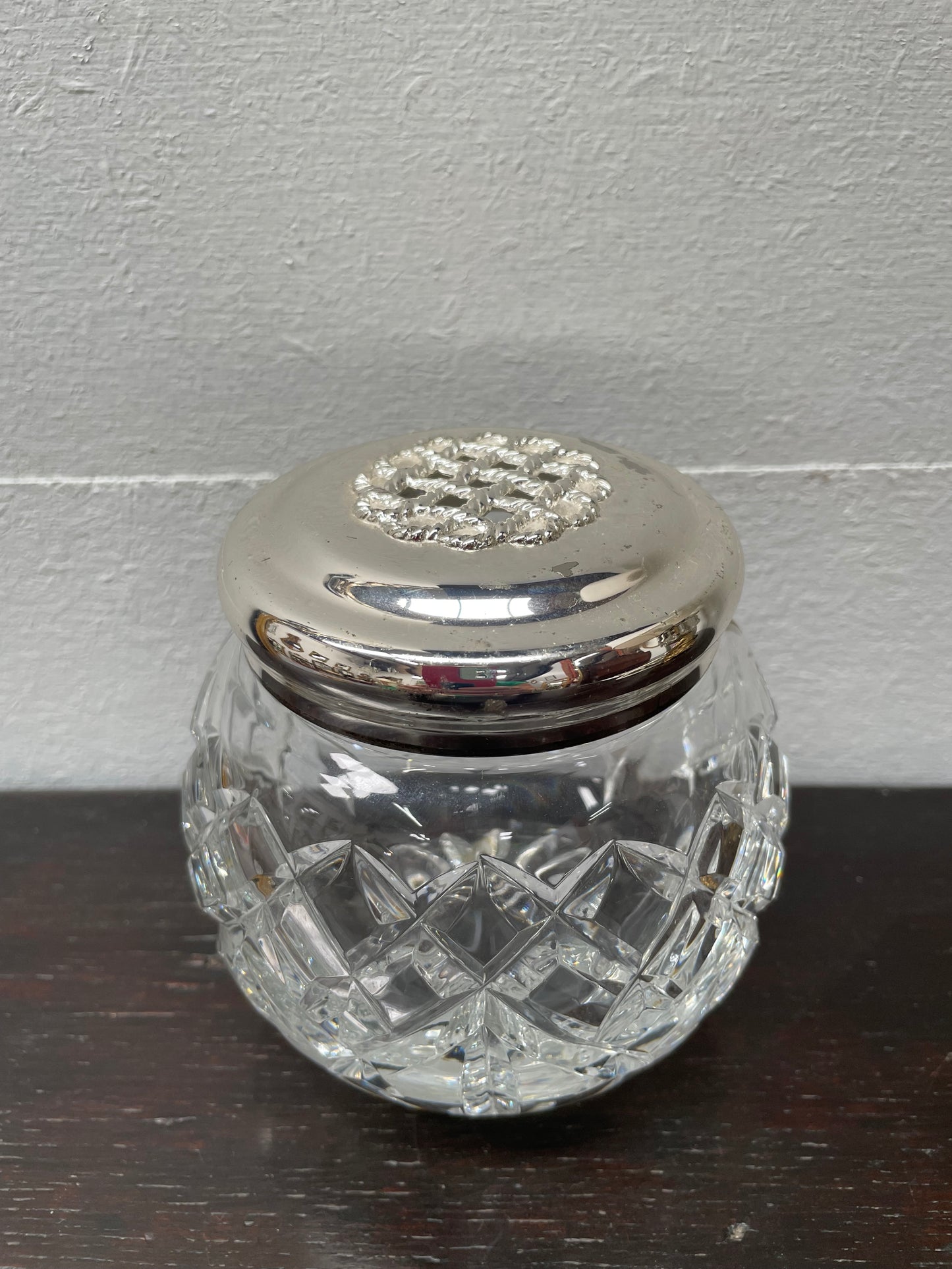 Vintage Waterford Crystal Vanity jar