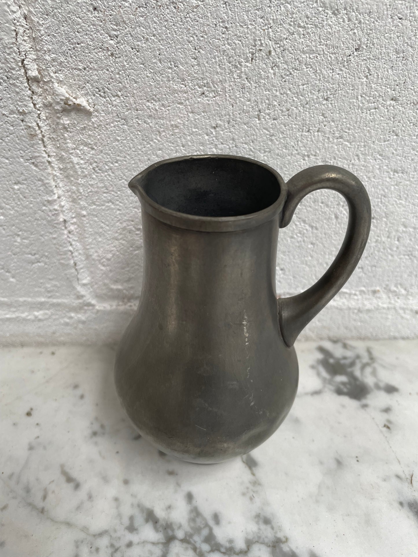 Antique Dutch Pewter Jug
