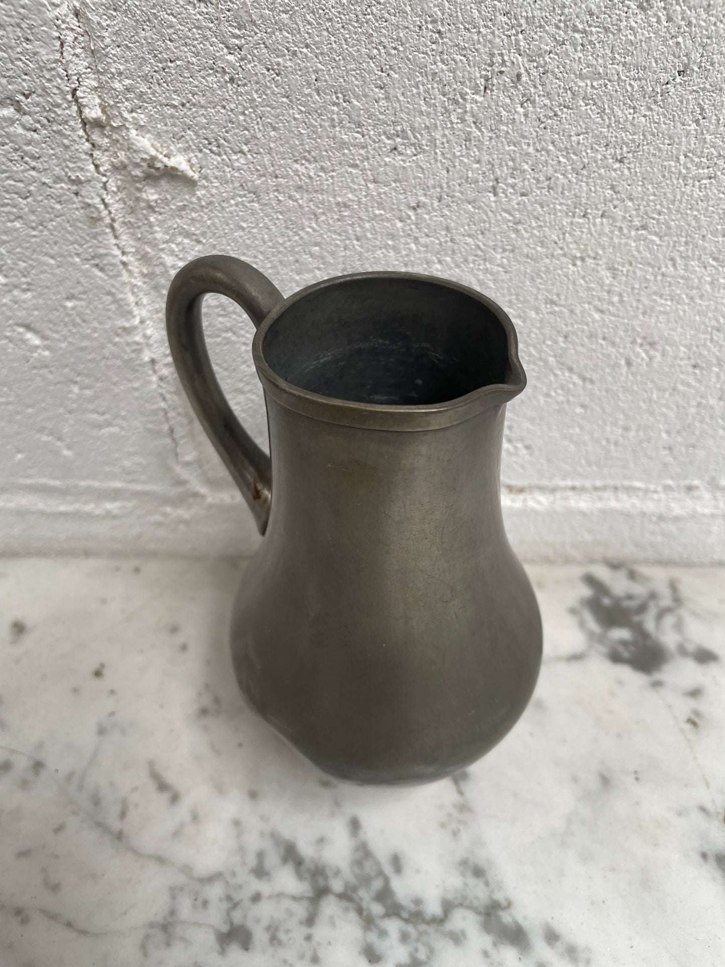 Antique Dutch Pewter Jug