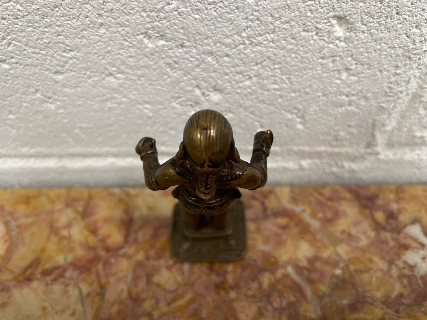 Antique bronze casting of Radha, sourced locally and in good original condition.