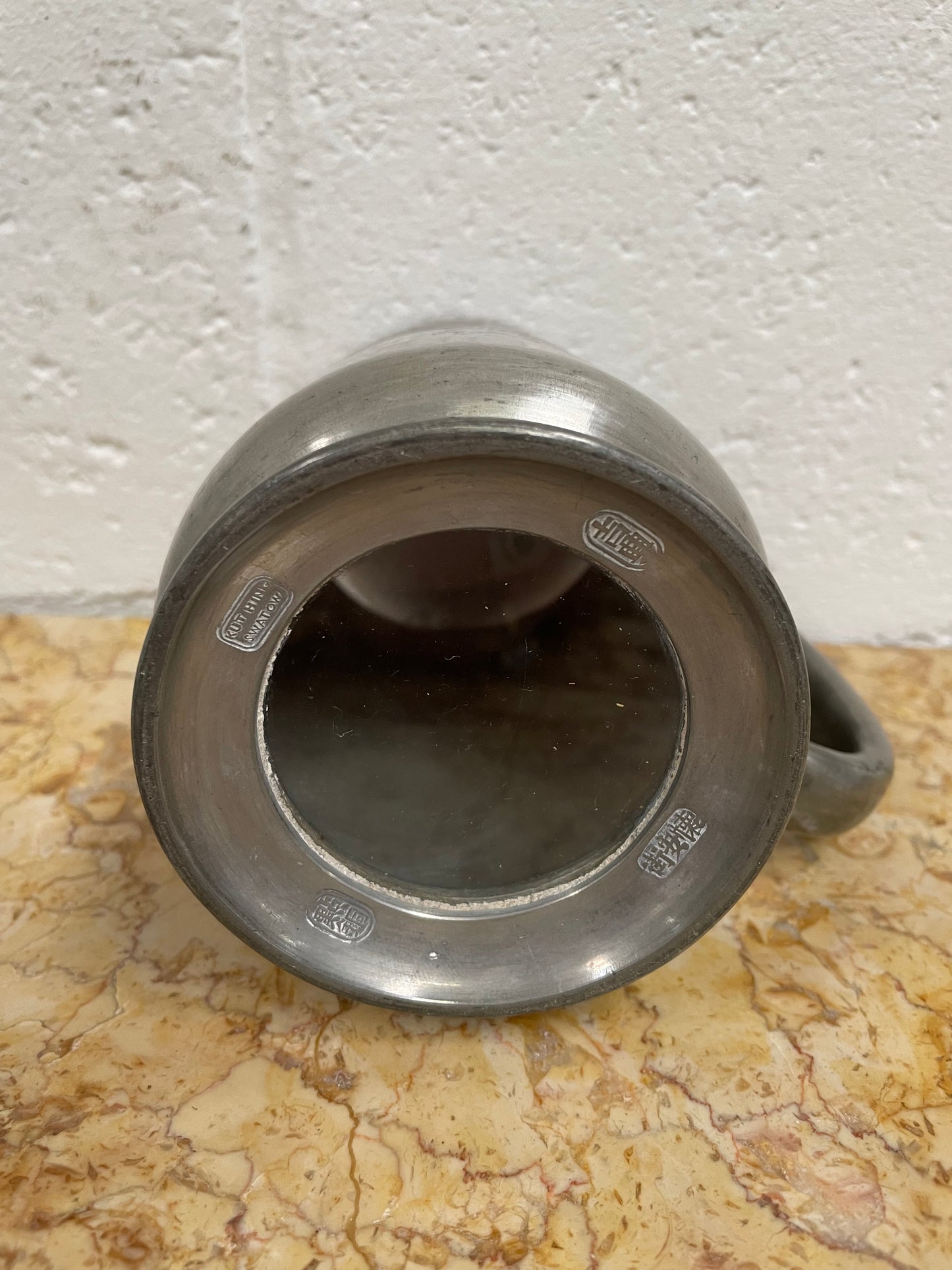 Art Deco Chinese "Kut Hing Swatow" Pewter Mug